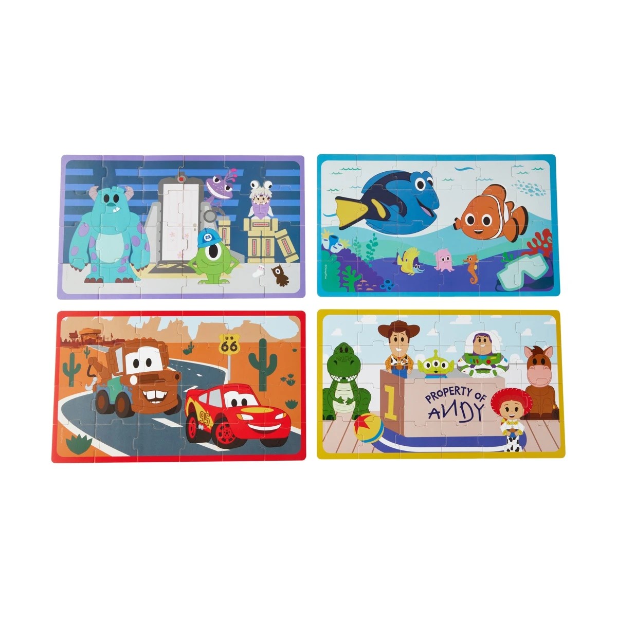 6 Disney Pixar Wooden Toys Puzzle Gift Set, 6 of 7