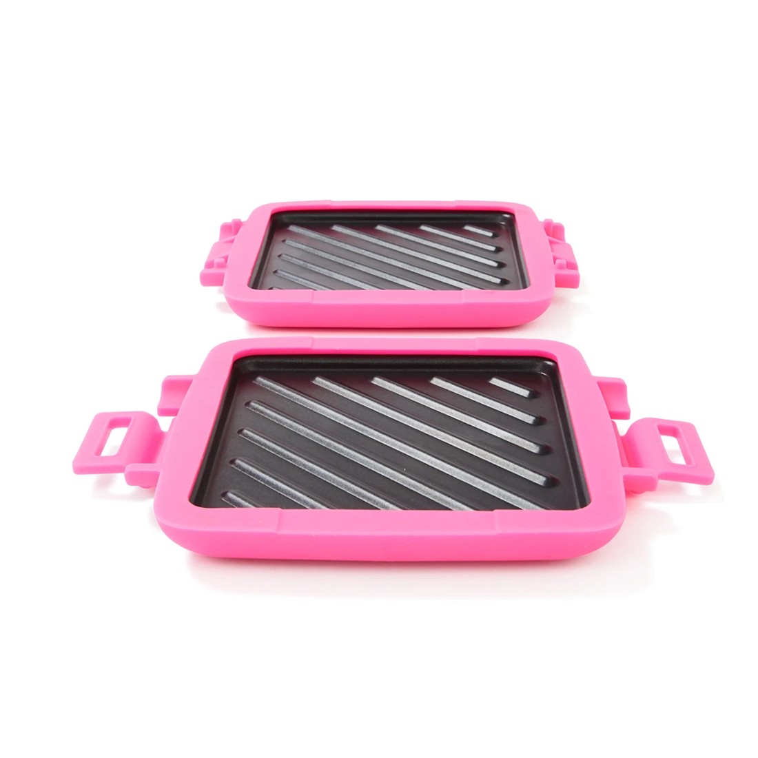 4 Microwave Toastie Maker - Pink, 4 of 11