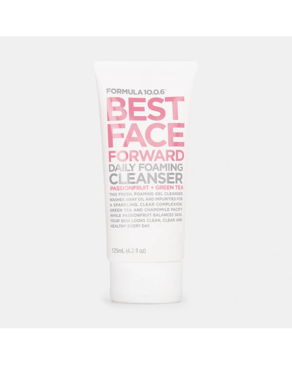 Formula 10.0.6 Best Face Forward Daily Foaming Cleanser125ml - White