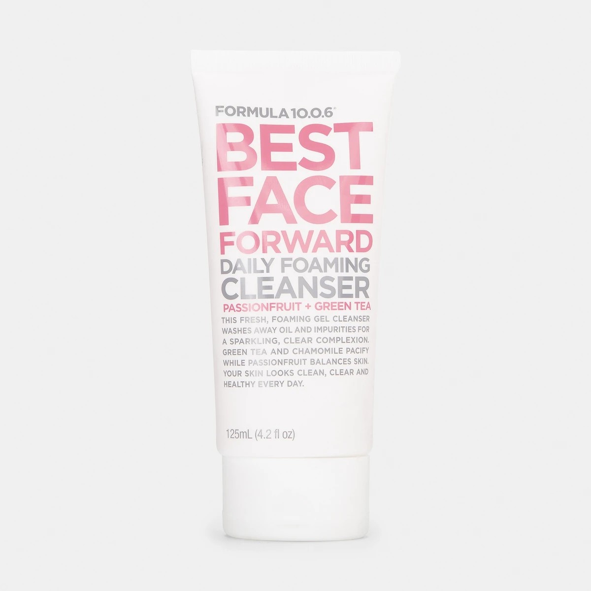 1 Formula 10.0.6 Best Face Forward Daily Foaming Cleanser 125ml - Passion Fruit & Green Tea, 1 of 5