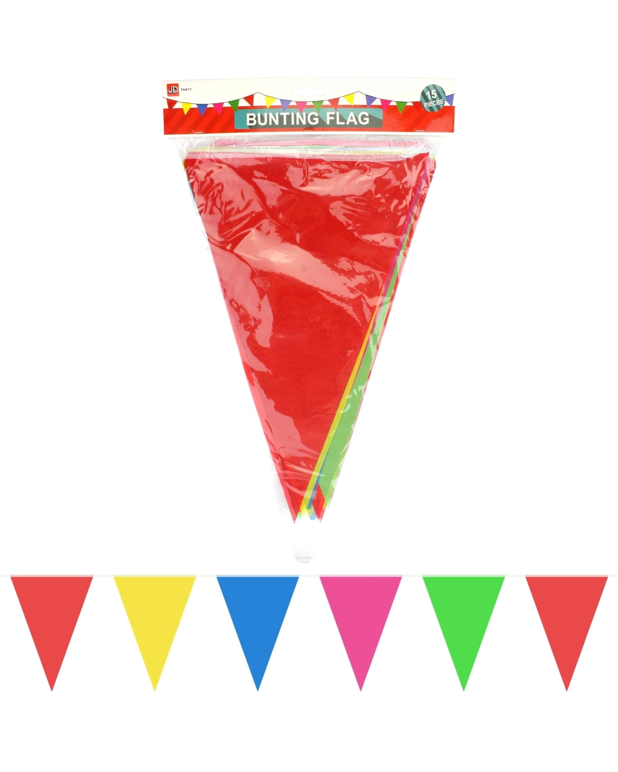 1 Partyrama Bright Coloured Fabric Flag Banner, 1 of 1