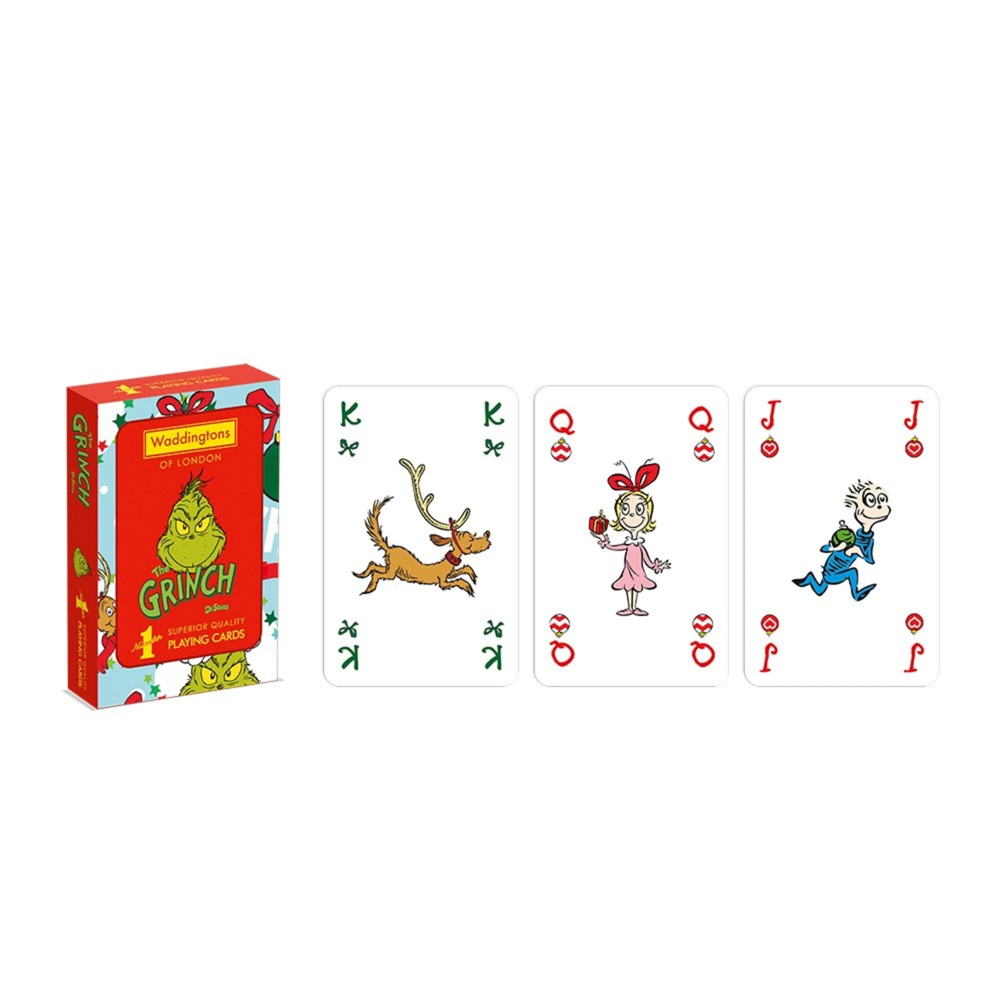 2 Dr. Seuss - The Grinch Playing Cards, 2 of 4