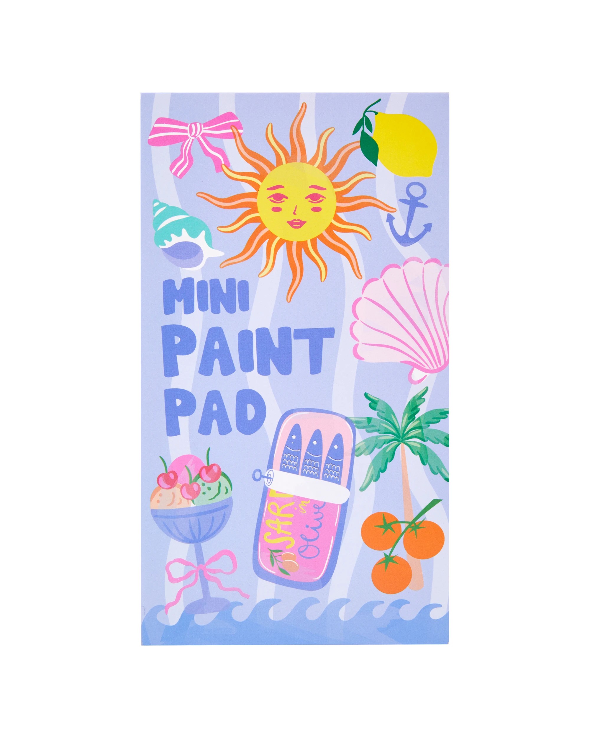 1 Mini Watercolour Paint Pad - Sea Life, 1 of 5