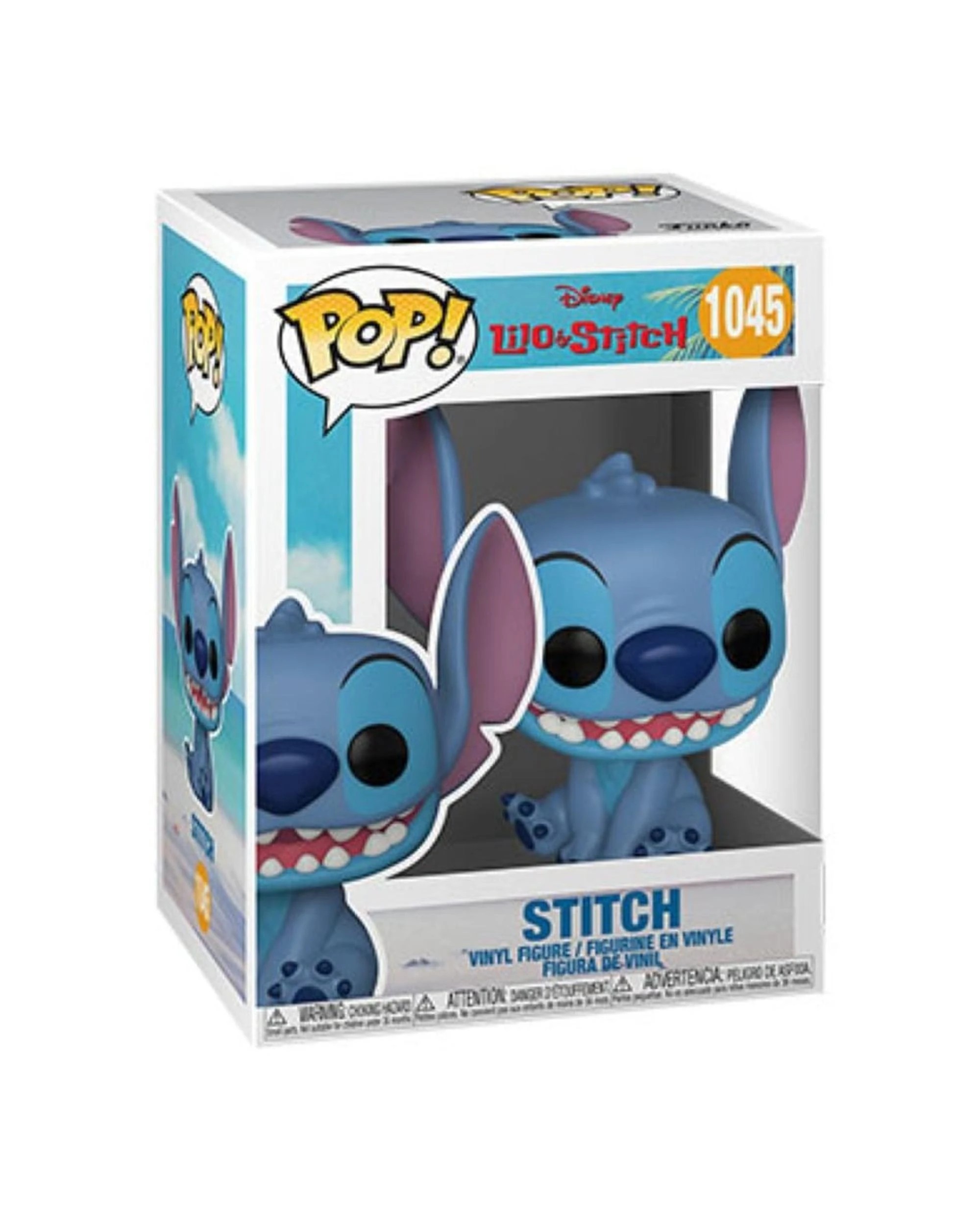 3 Disney Lilo and Stitch Stitch Smiling Sitting Funko POP! Vinyl, 3 of 3