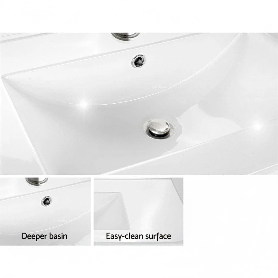 5 Cefito Vanity Unit 915mm with Basin Oak - Brown, 5 of 5