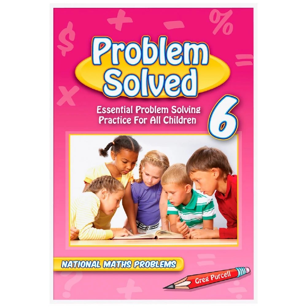 1 Problem Solved Mathematics Activity Book 6, 1 of 4