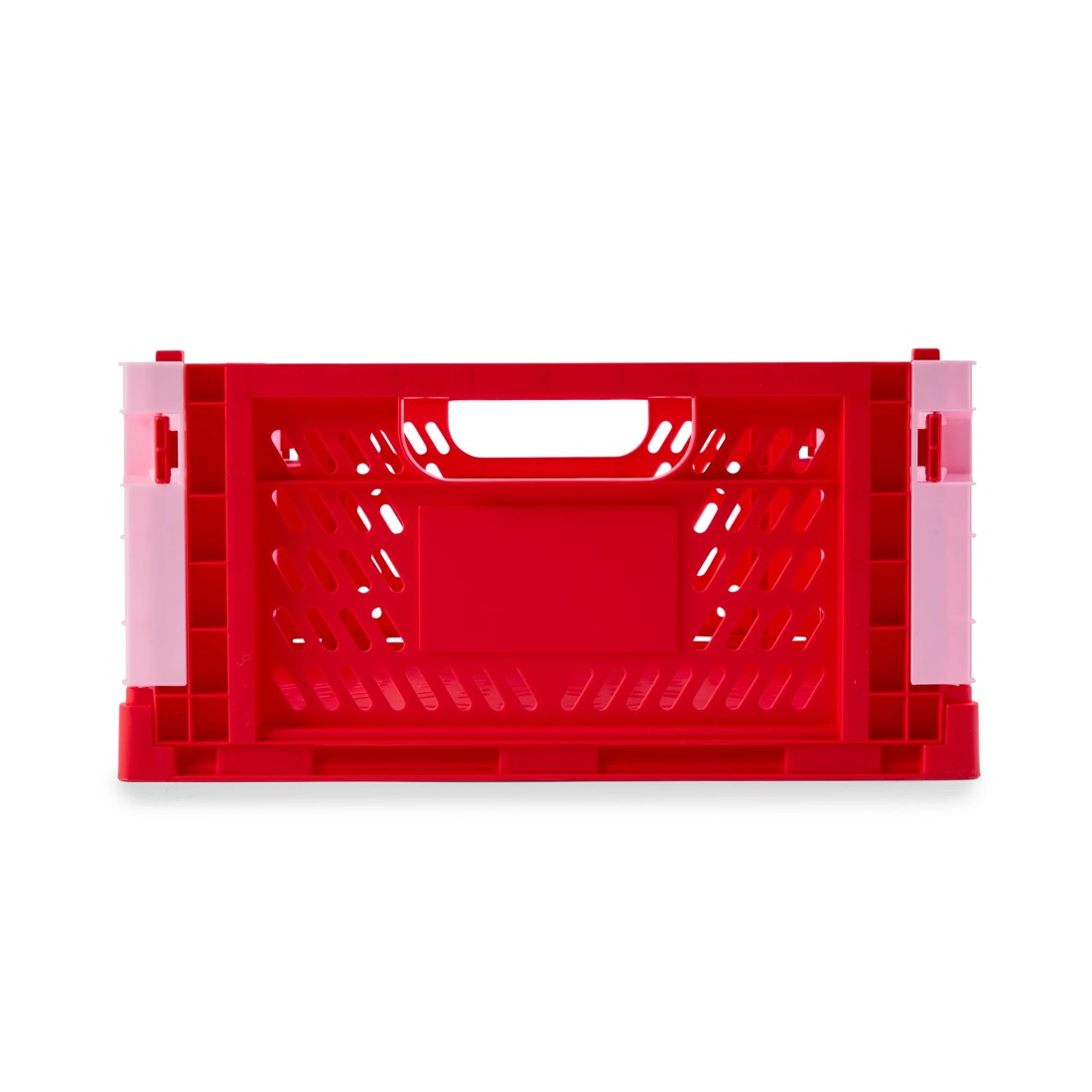 7 15L Collapsible Crate - Medium, Red, 7 of 10