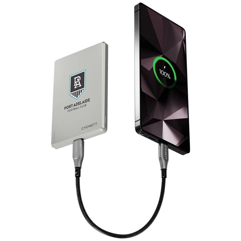 5 Cygnett 5000mAh Magslim Powerbank Port Adelaide Power, 5 of 6