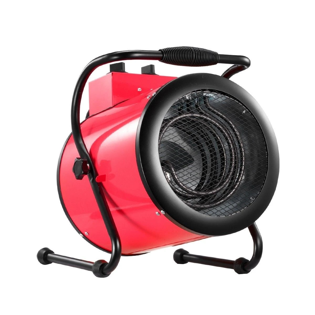 2 Shogun 2-in-1 3000W Portable Electric Industrial Fan Heater Free Standing Carpet Dryer SAA - Red - Red, 2 of 2