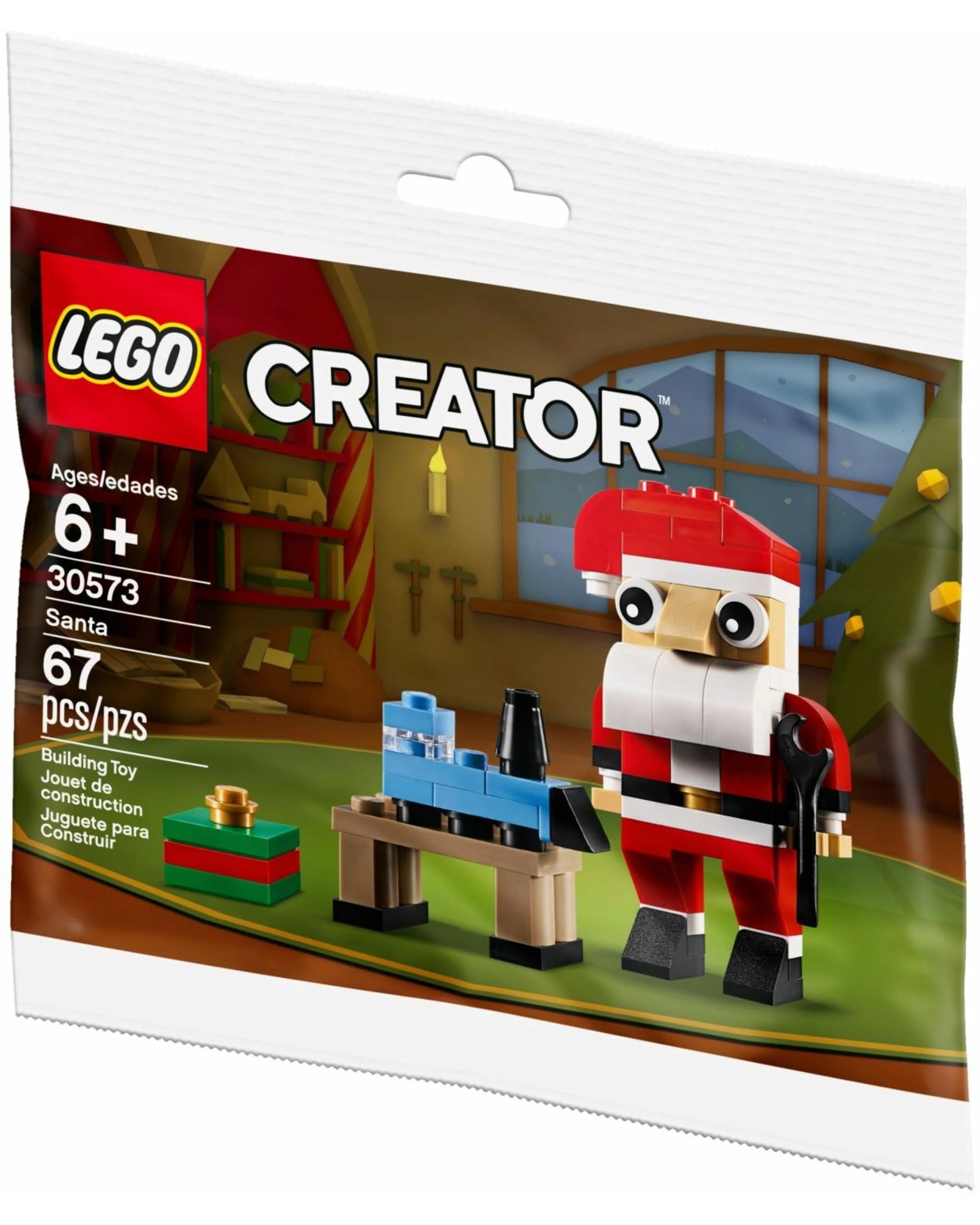 4 LEGO 30573 Santa Polybag Holiday Gift Set, 4 of 4