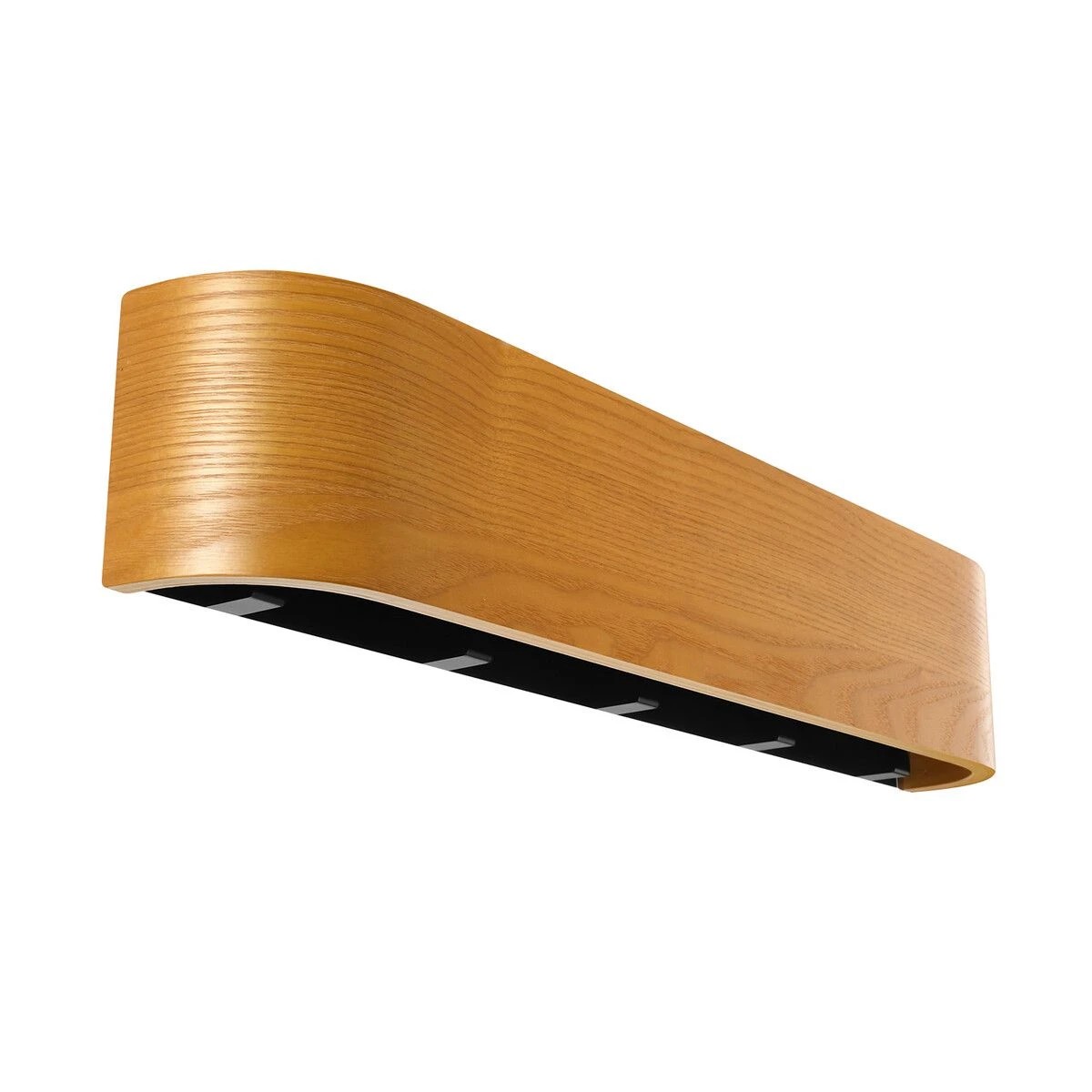 1 Ausway Clothes Coat Rack Hanger Wall Mounted 5 Hooks, 1 of 9