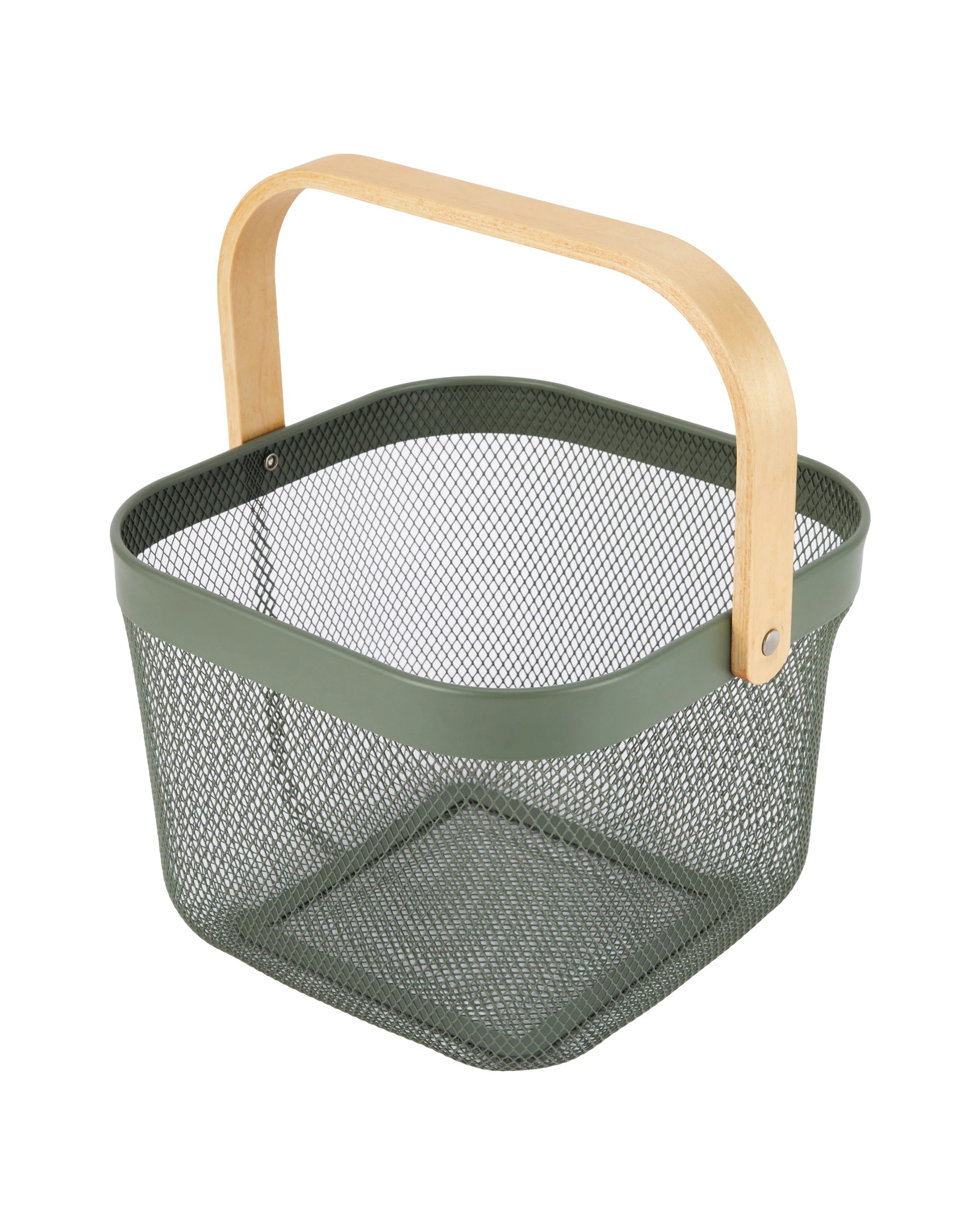 1 Mesh Basket - Green, 1 of 5
