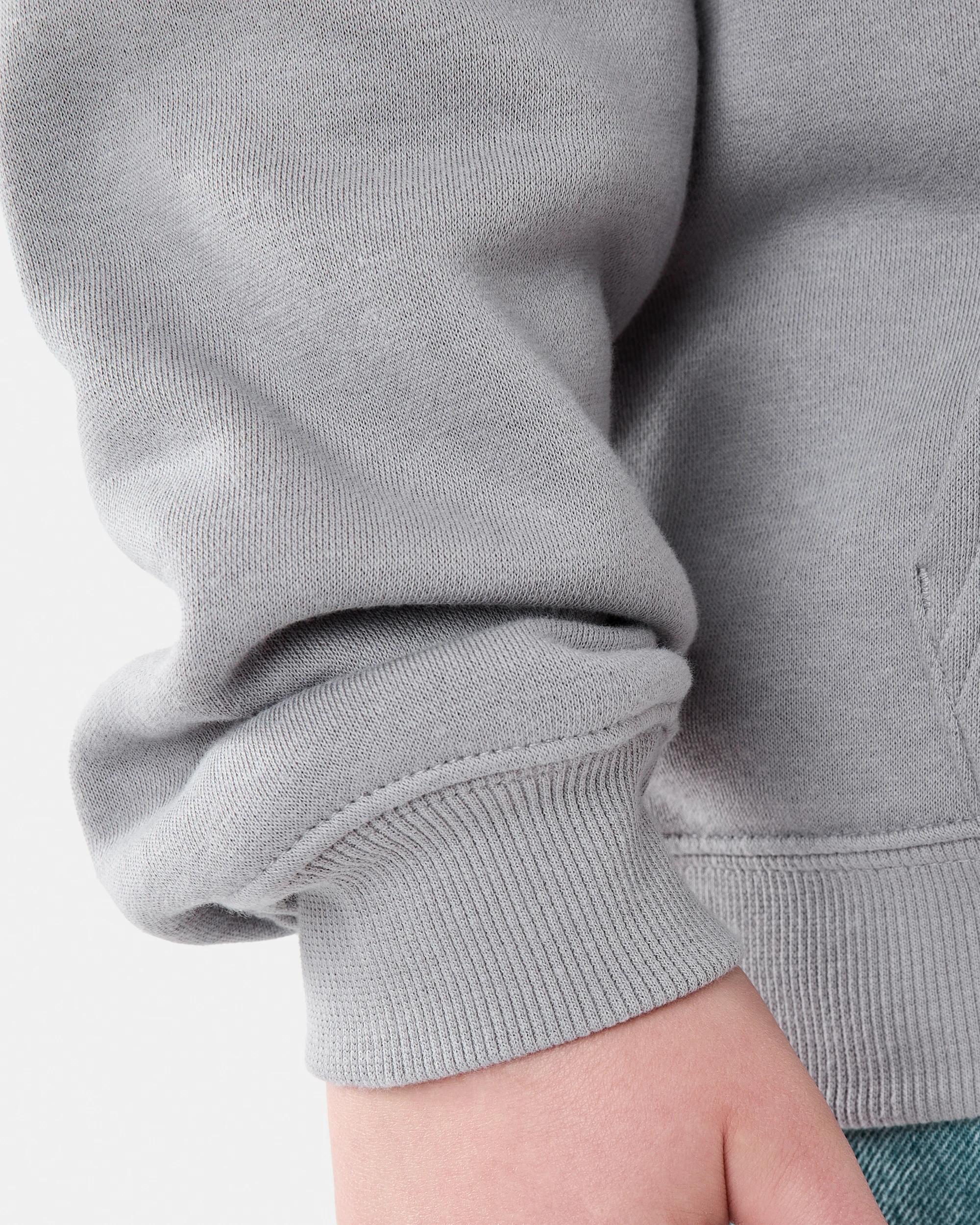 7 Oversized Print Hoodie Gry Slogan, 7 of 8