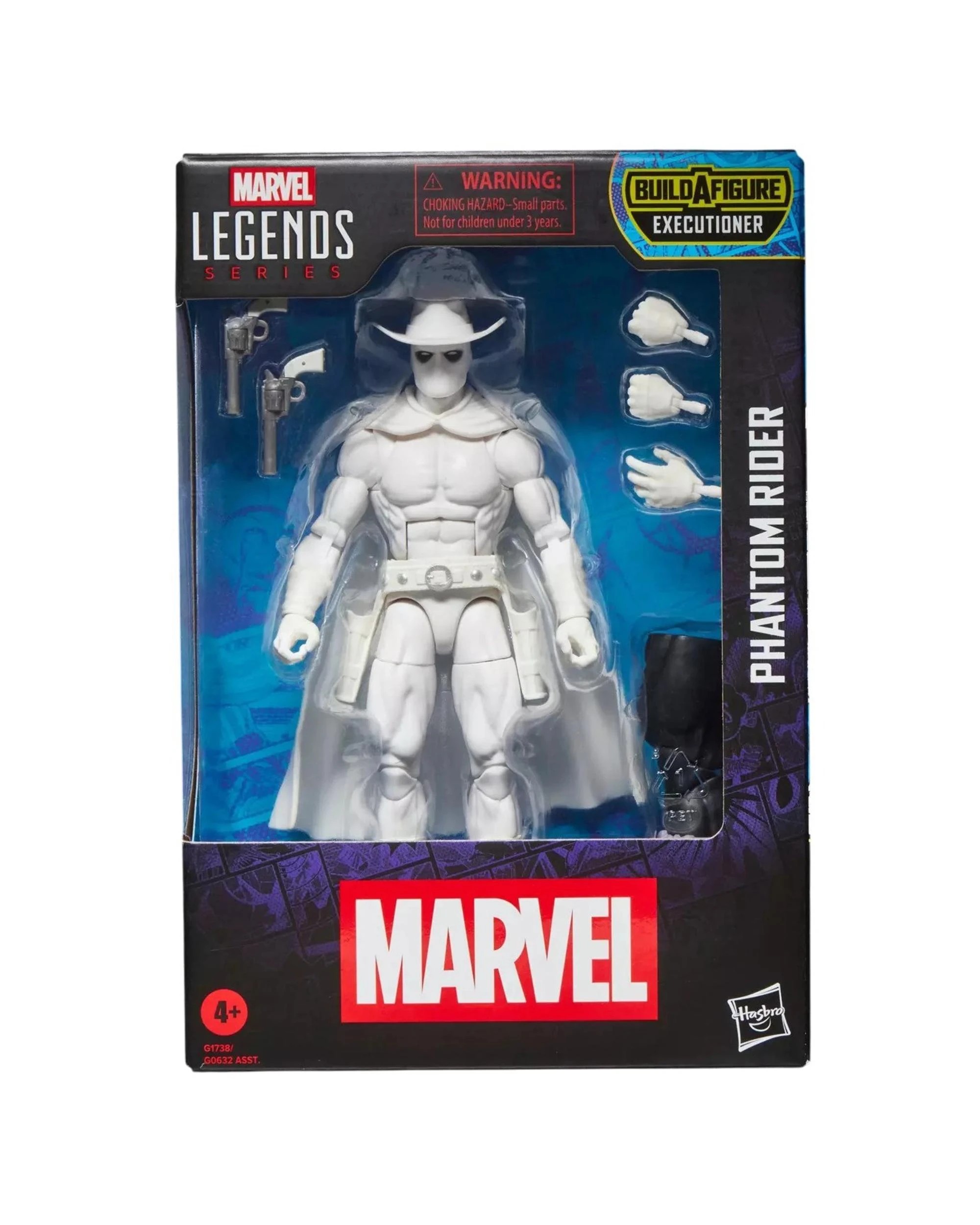 1 Marvel Legends Series Phantom Rider Build-A-Fig Action Figure, 1 of 10