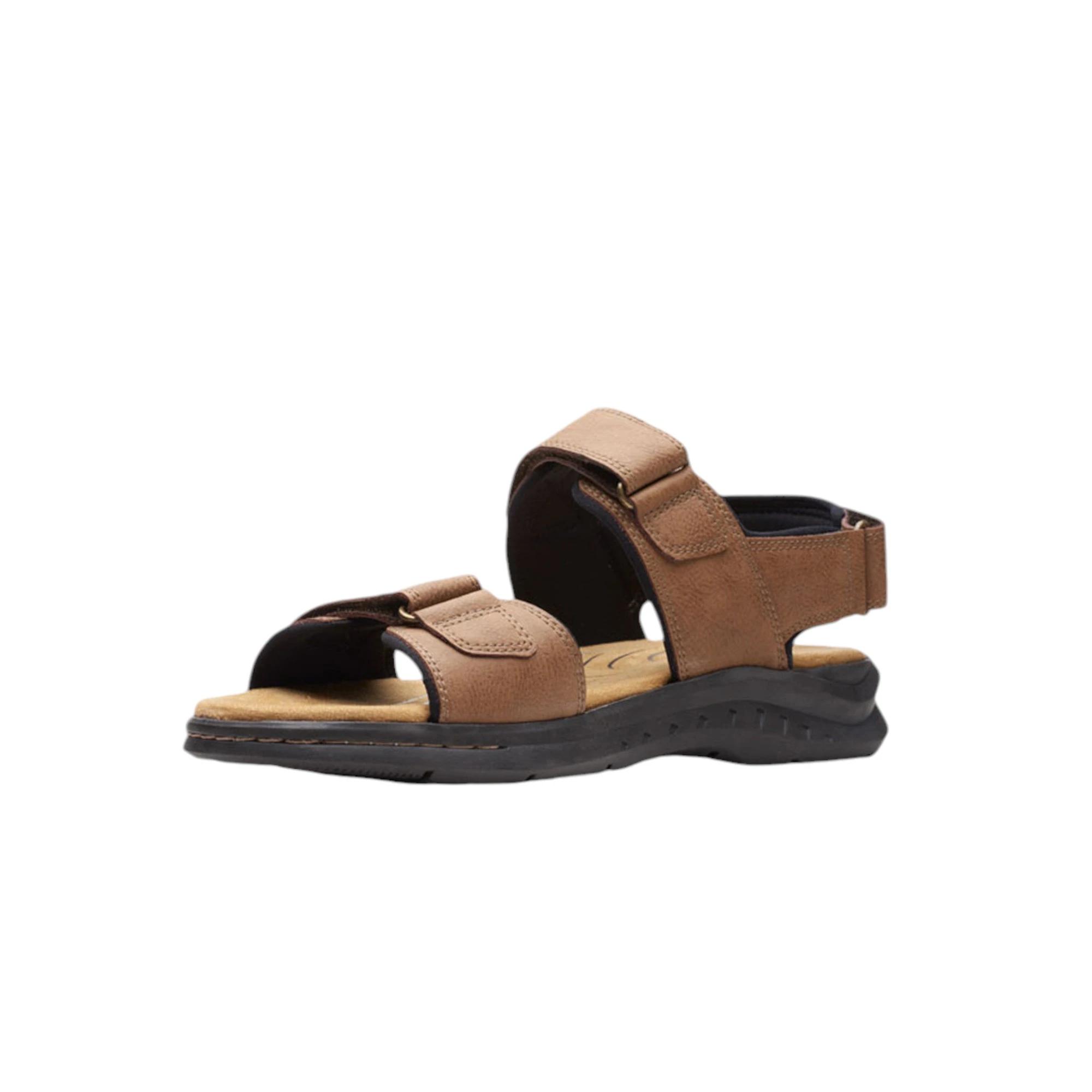 4 Clarks Mens Hapsford Creek Shoes Leather Sandals TAN, 4 of 7