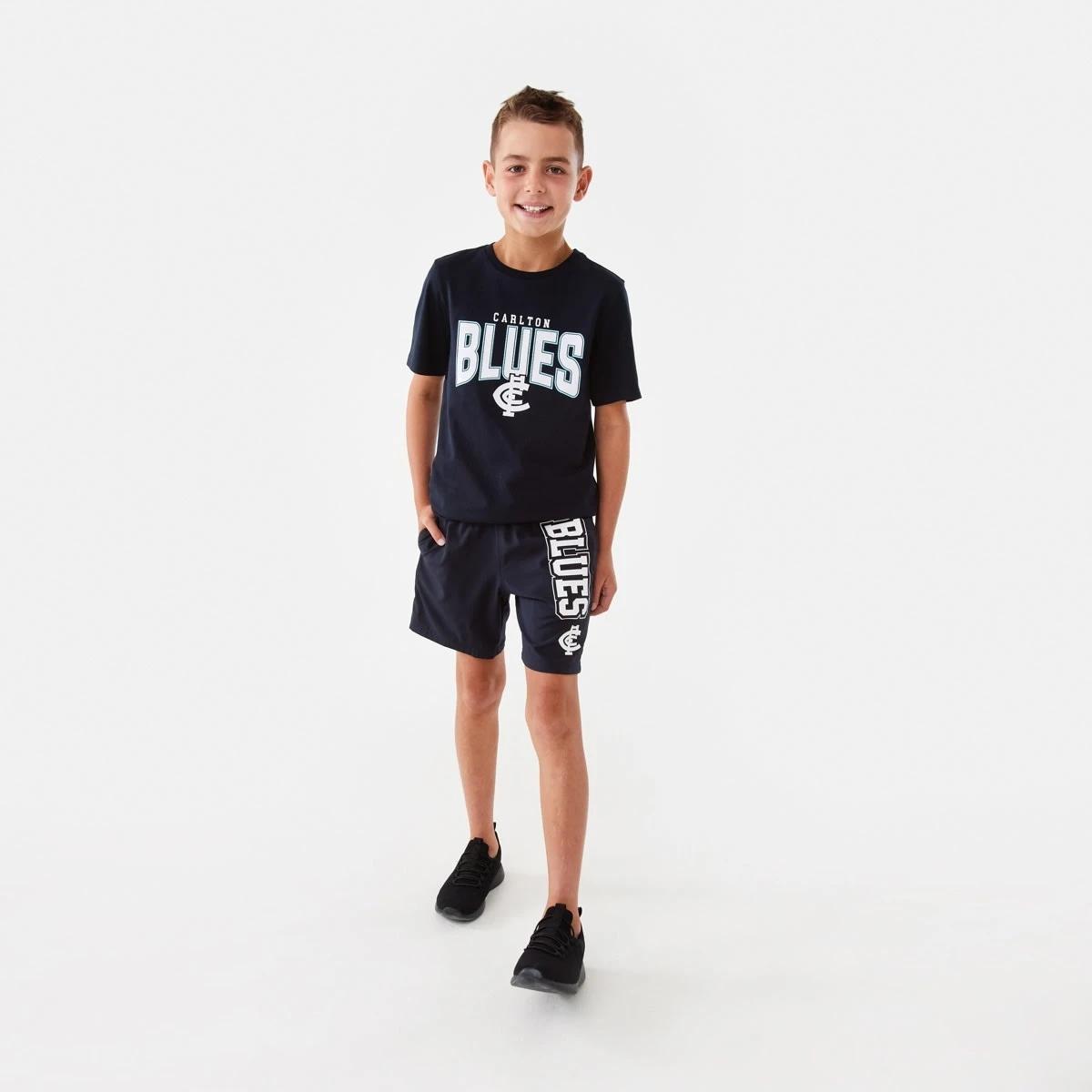 5 Official AFL Kids Shorts Carlton, 5 of 9