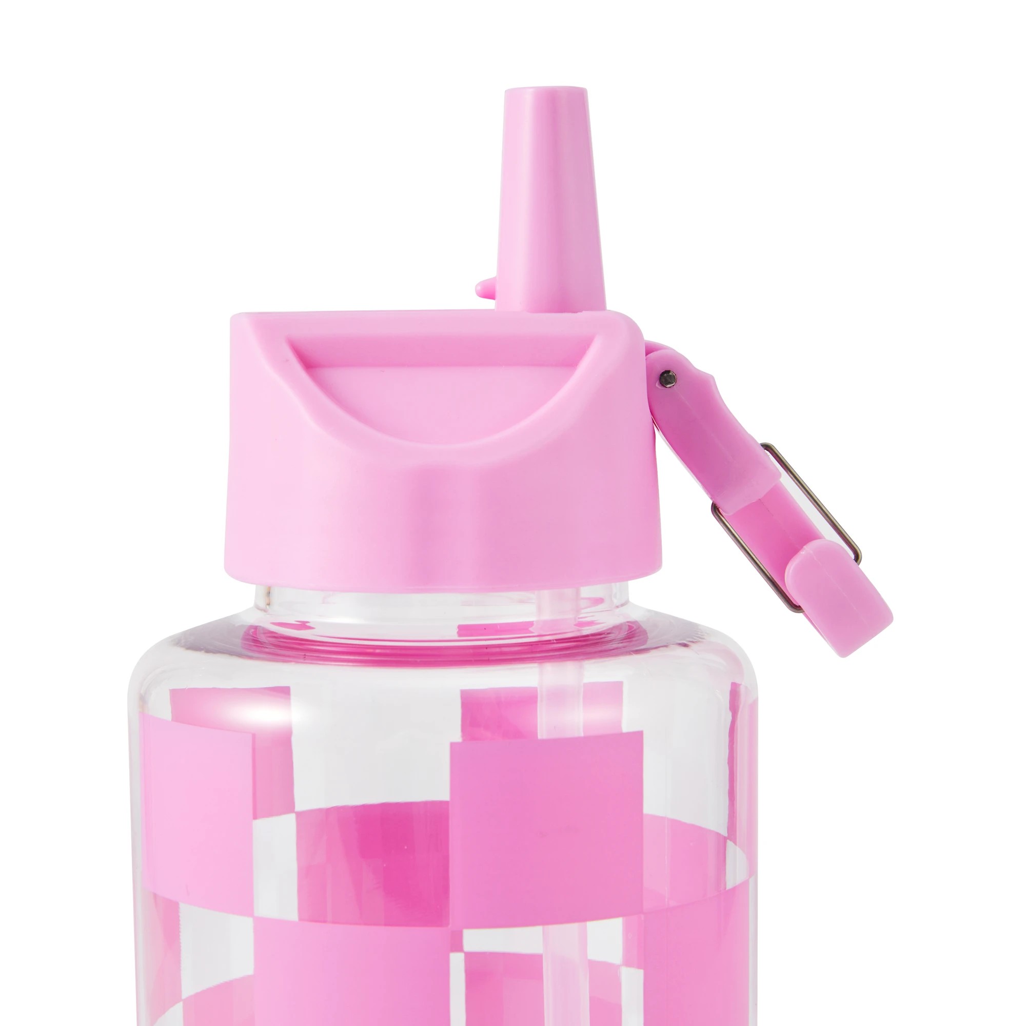 2 1L Check Cylinder Drink Bottle, 2 of 7