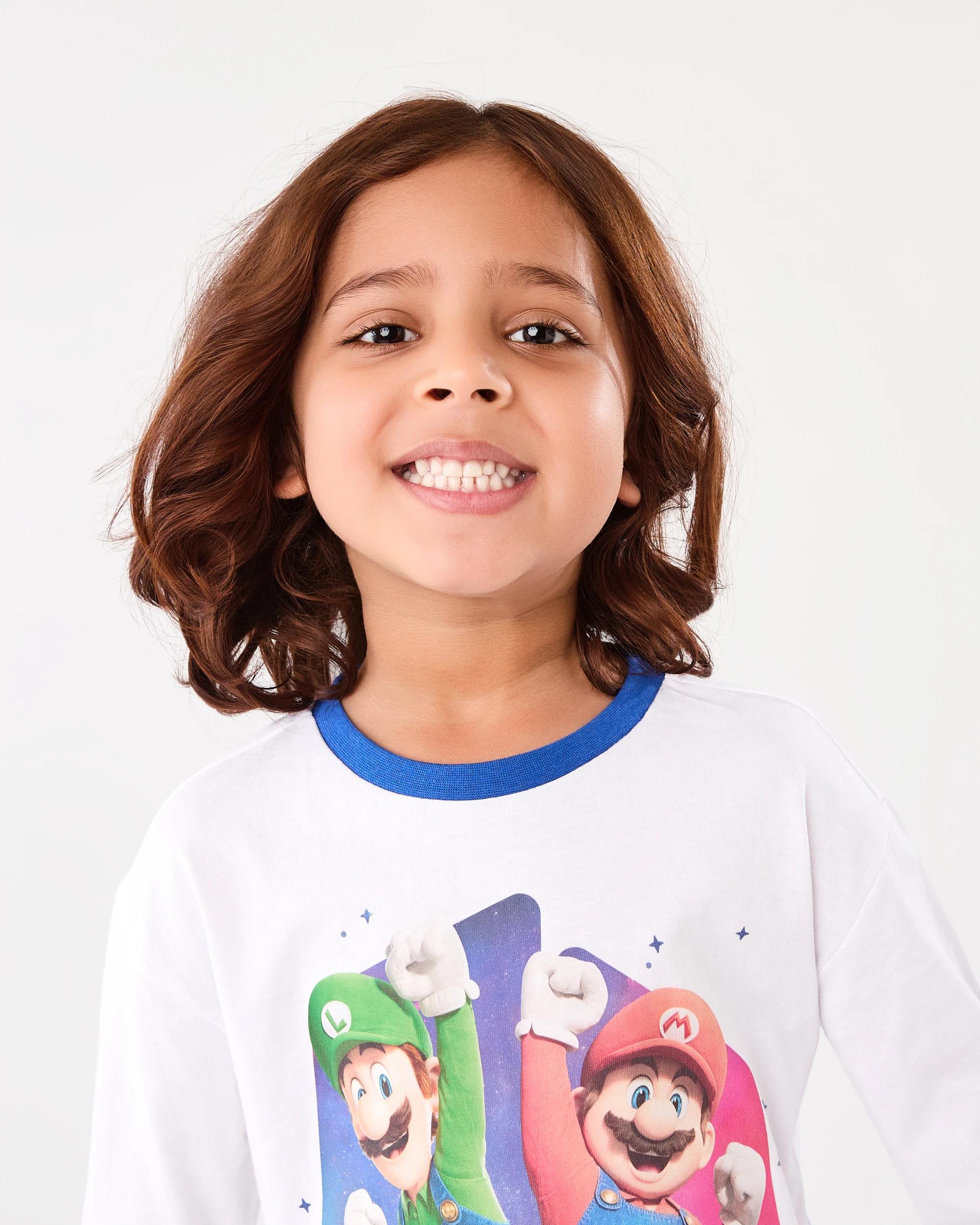 3 Super Mario License Long Sleeve T-shirt Mario, 3 of 8