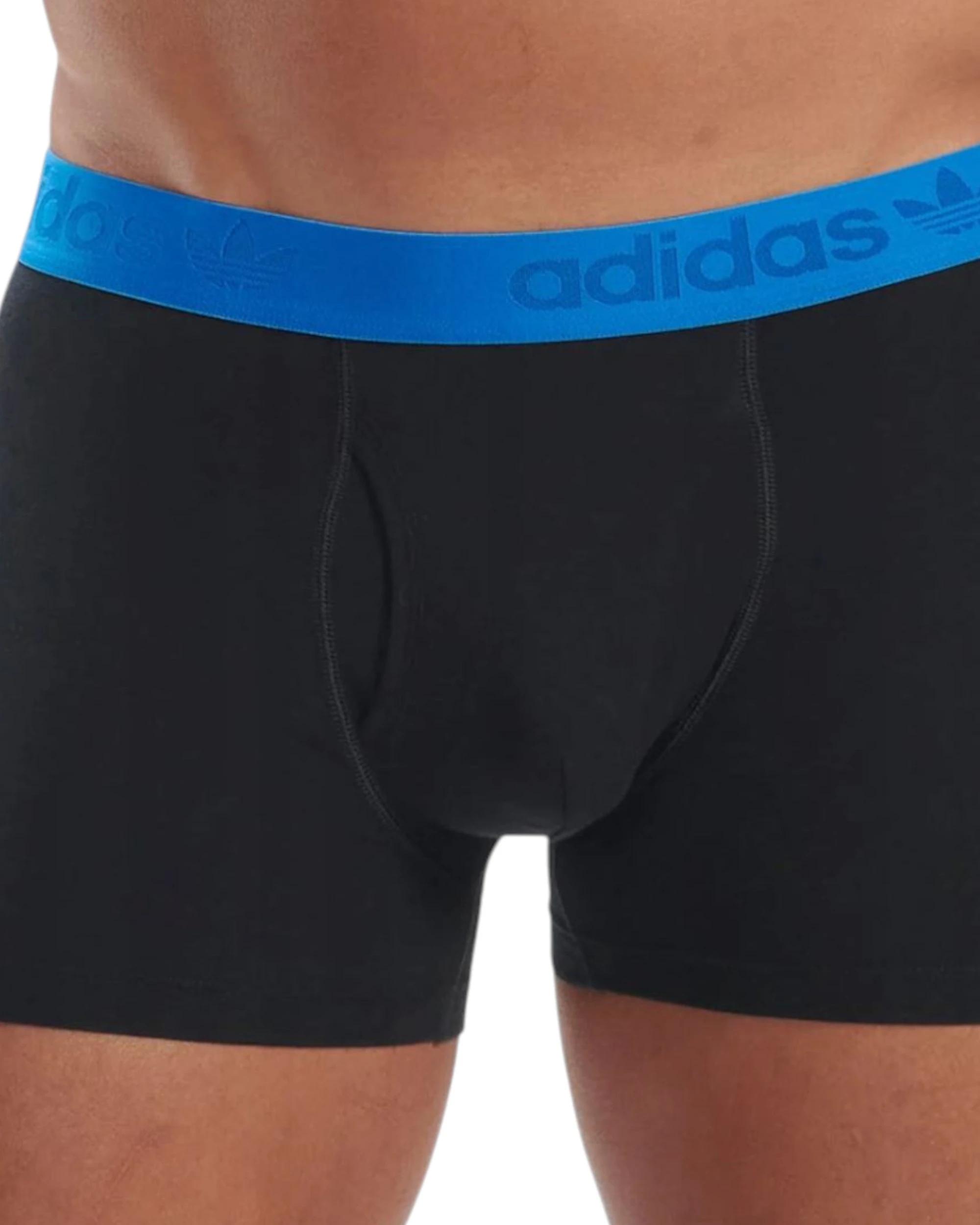 4 Adidas 9 Pack Mens Multi Colou Trunks Cotton Everyday Underwear MULTI, 4 of 7