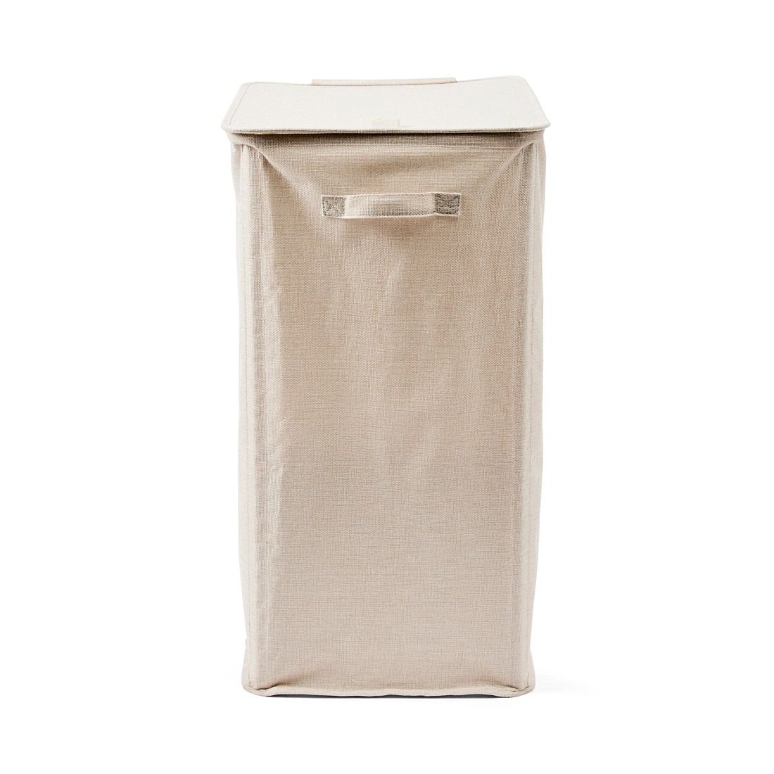 5 Linen Look Hamper with Lid, 5 of 8