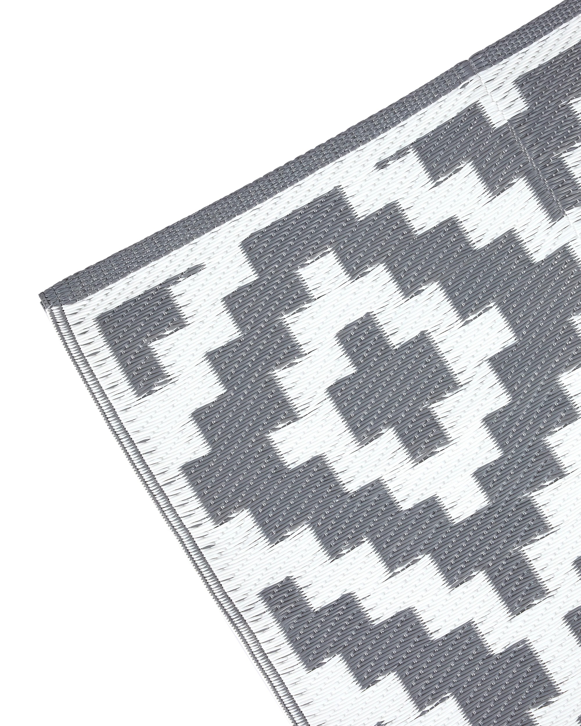 5 Woven Floor Mat - Grey, 5 of 7