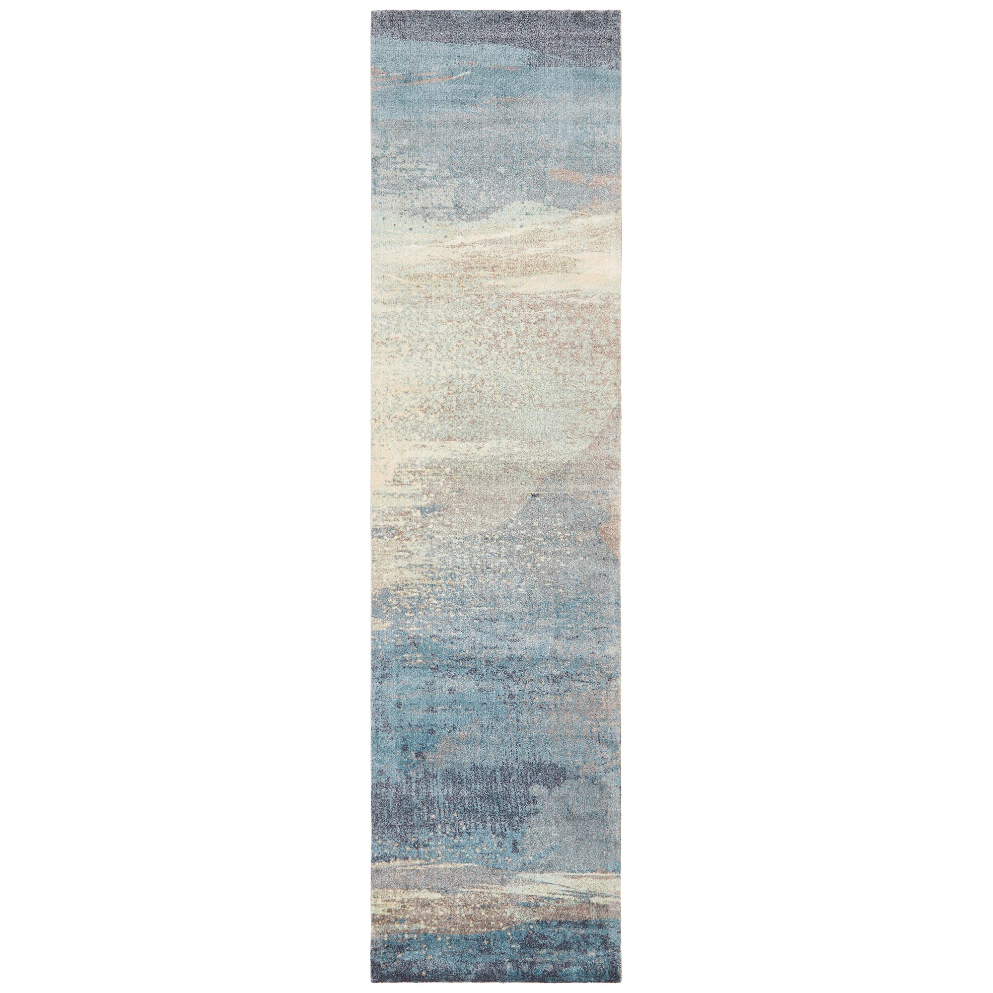 2 Common Ground Rugs Urbanite 563 300x76cm - Medium Runner Rug - Blue, 2 of 7