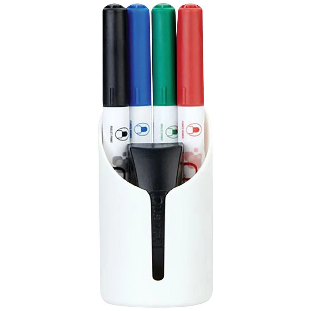 1 Quartet Accessories Cup with 4 Markers and Eraser, 1 of 1