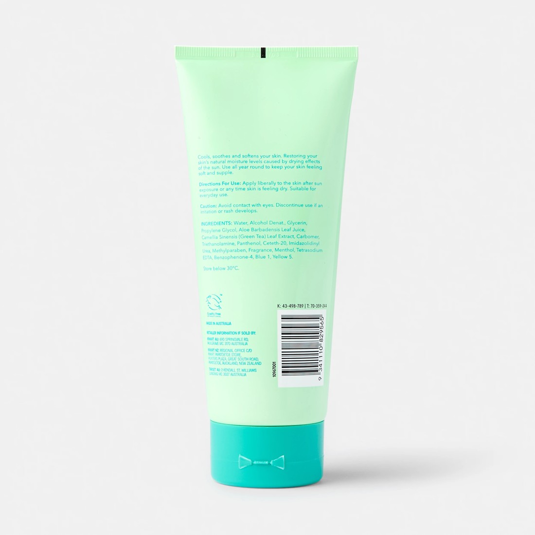 2 OXX Skincare After Sun Gel 200ml - Green Tea and Aloe Vera, 2 of 2