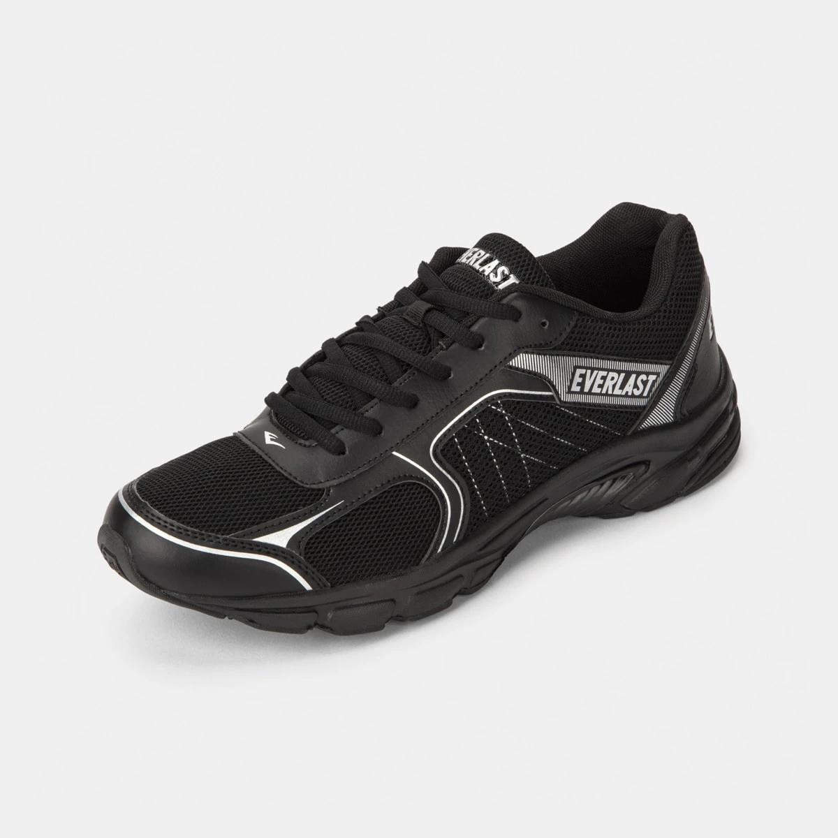 3 Everlast Mens Treadwell Sneakers Black, 3 of 5