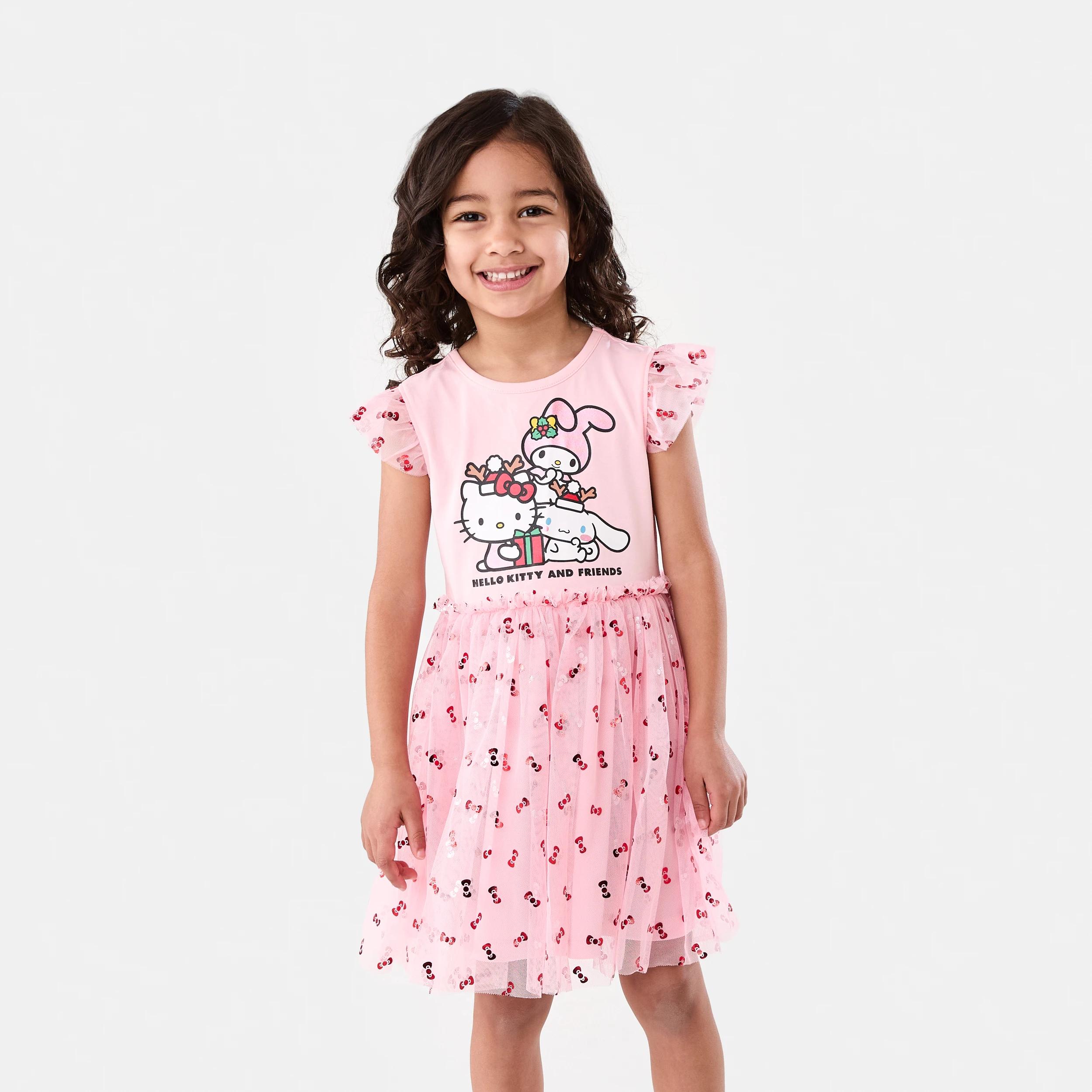 1 Hello Kitty License Christmas Tutu Dress HELLO KITTY XMAS TUTU, 1 of 9