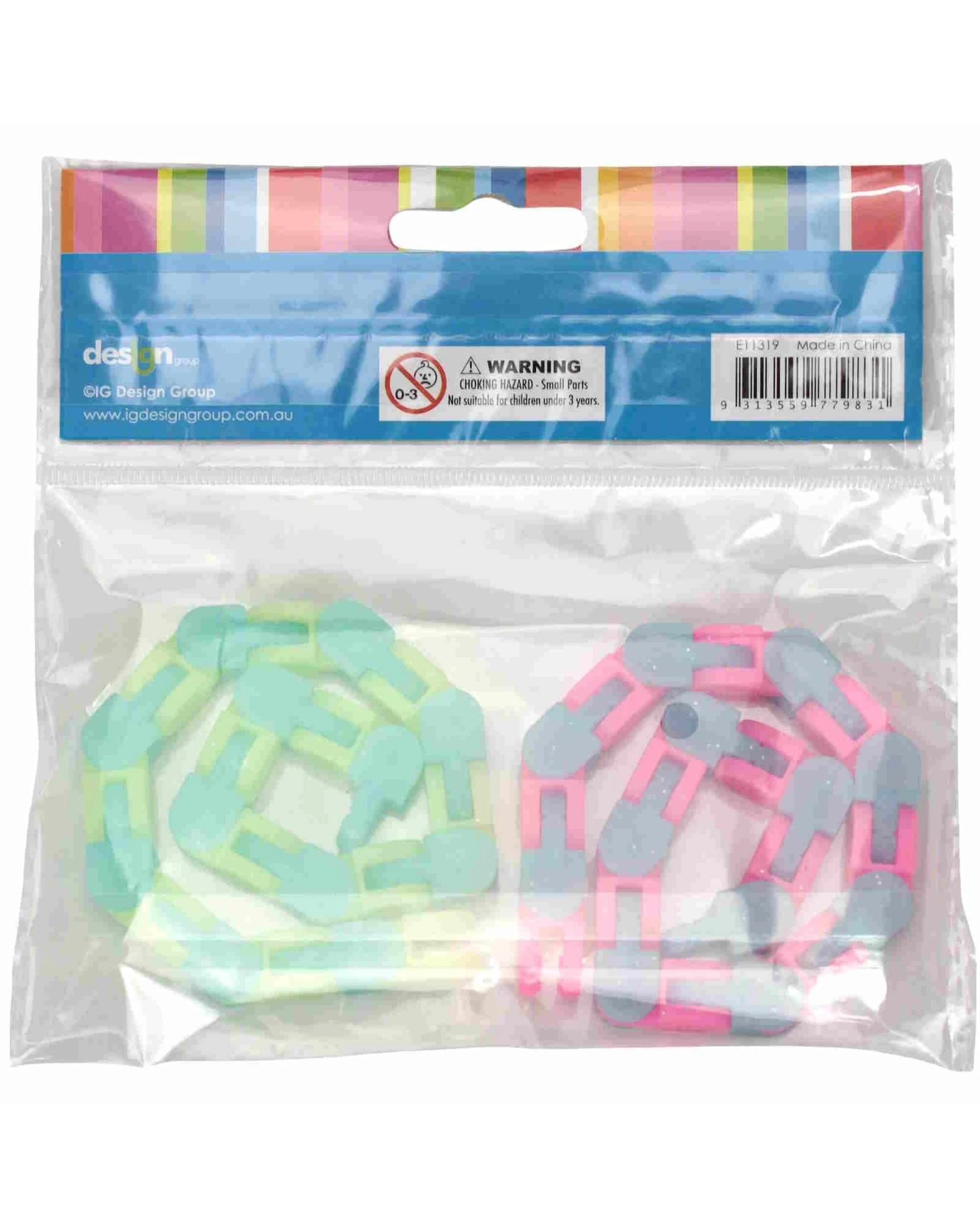 6 Artwrap Pack of 2 Novelty Wacky Tracks - Assorted, 6 of 6