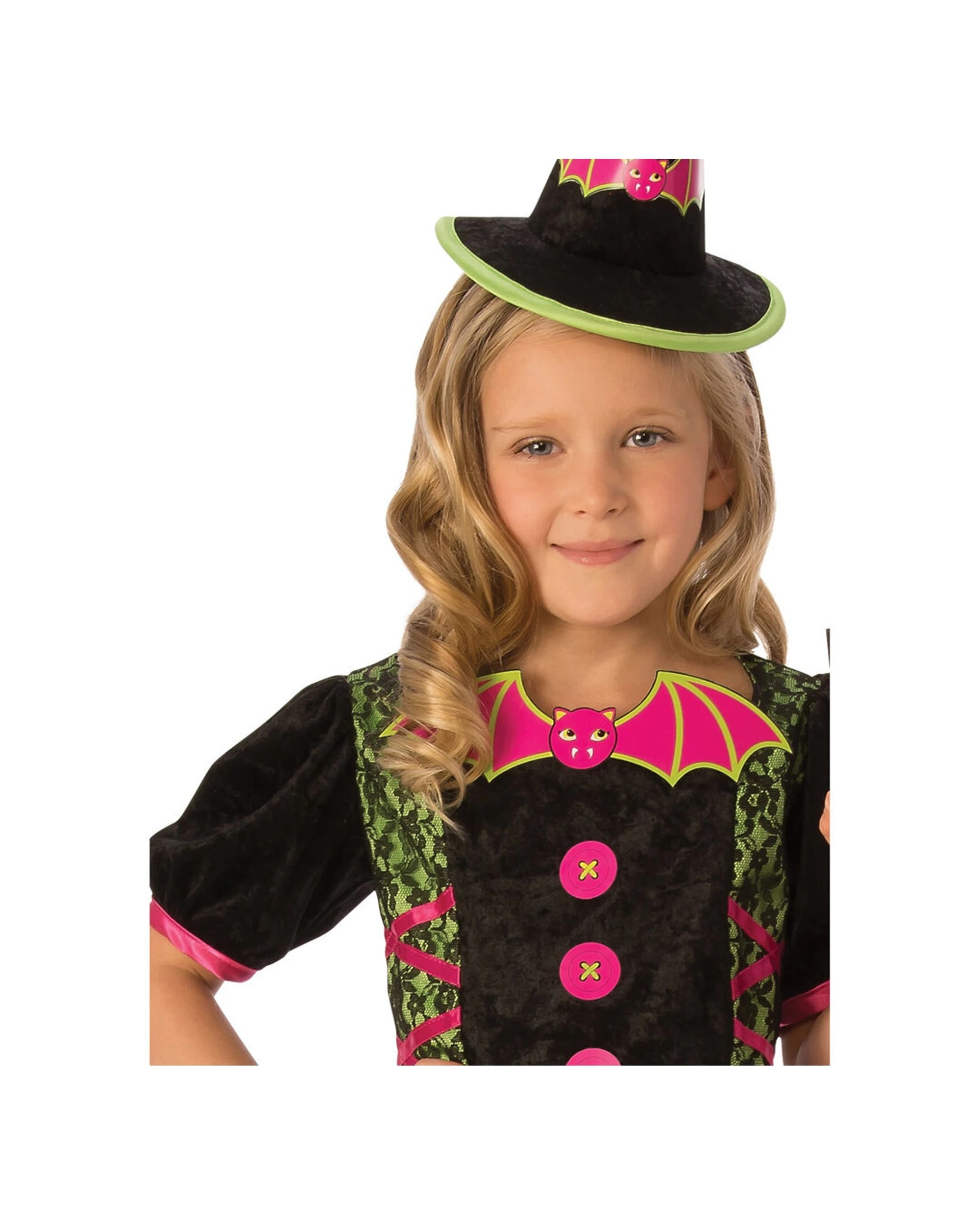 2 Rubies Bright Witch Girls Dress Up Costume Size S - Multi, 2 of 3