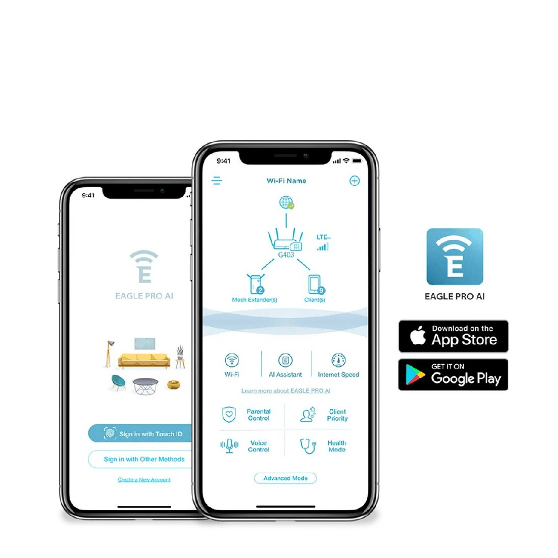 5 D-Link G403 4G LTE/WiFi Router White, 5 of 6