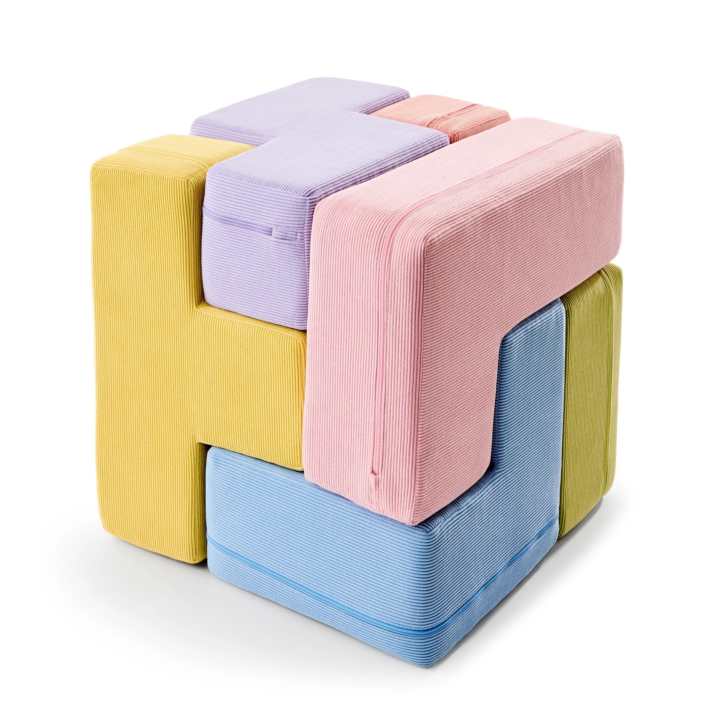 4 Soft Play Puzzle Cube Set, 4 of 8
