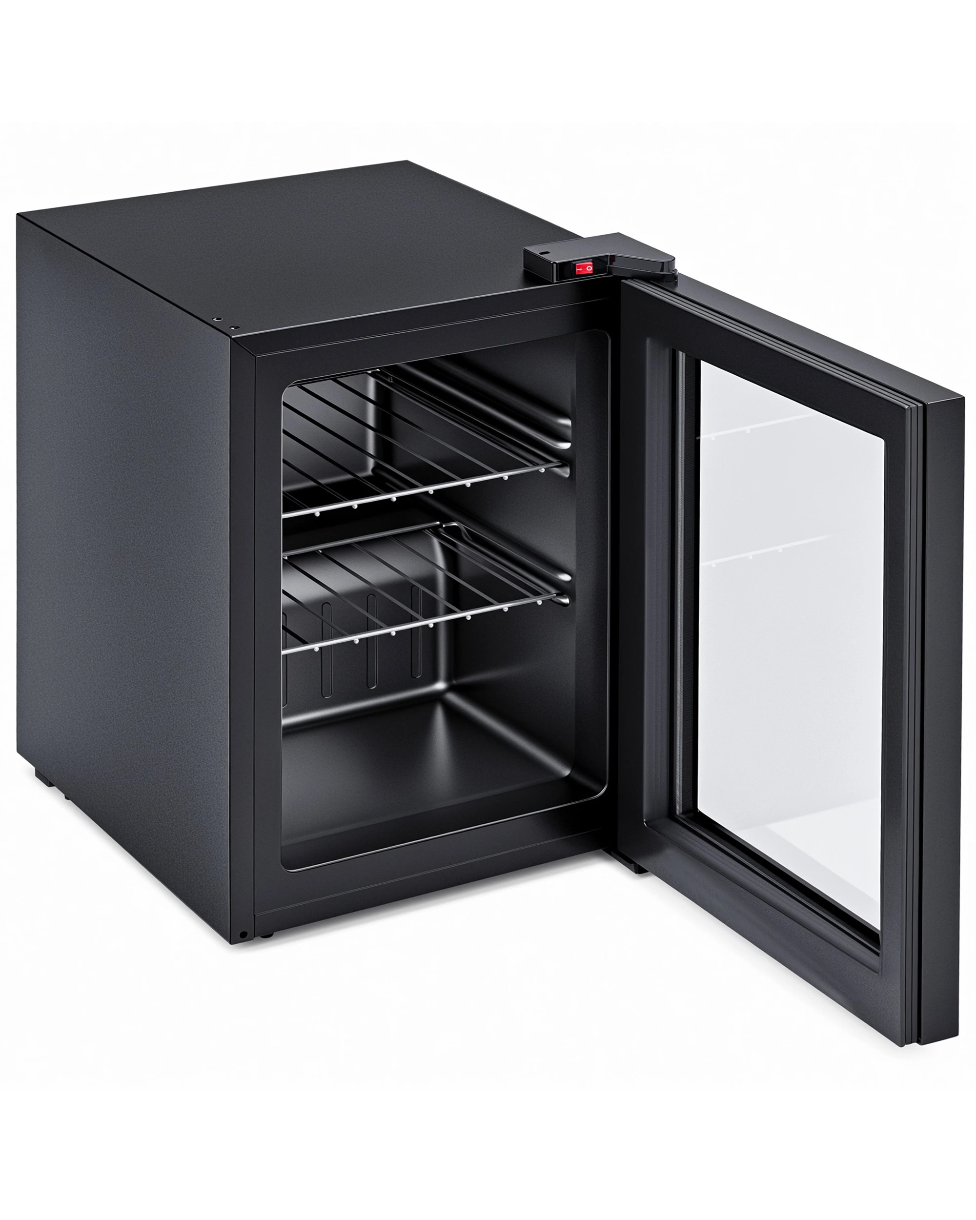 4 Yopower 60L Upright Freezer, Compact Vertical Freezer with Adjustable Thermostat - Black, 4 of 4