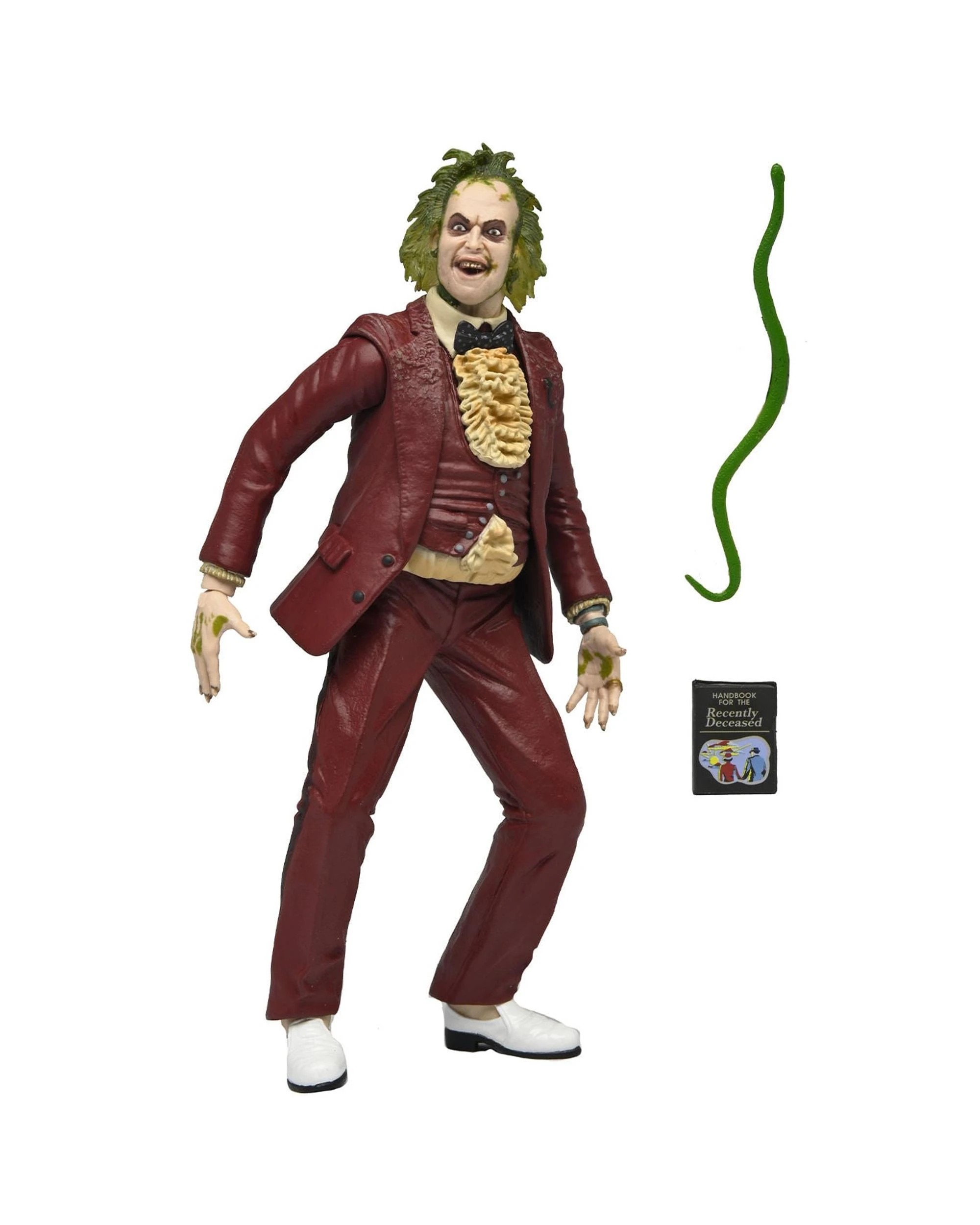 3 NECA Beetlejuice - 1988 -  Beetlejuice Red Tuxedo 7 inch Action Figure, 3 of 8