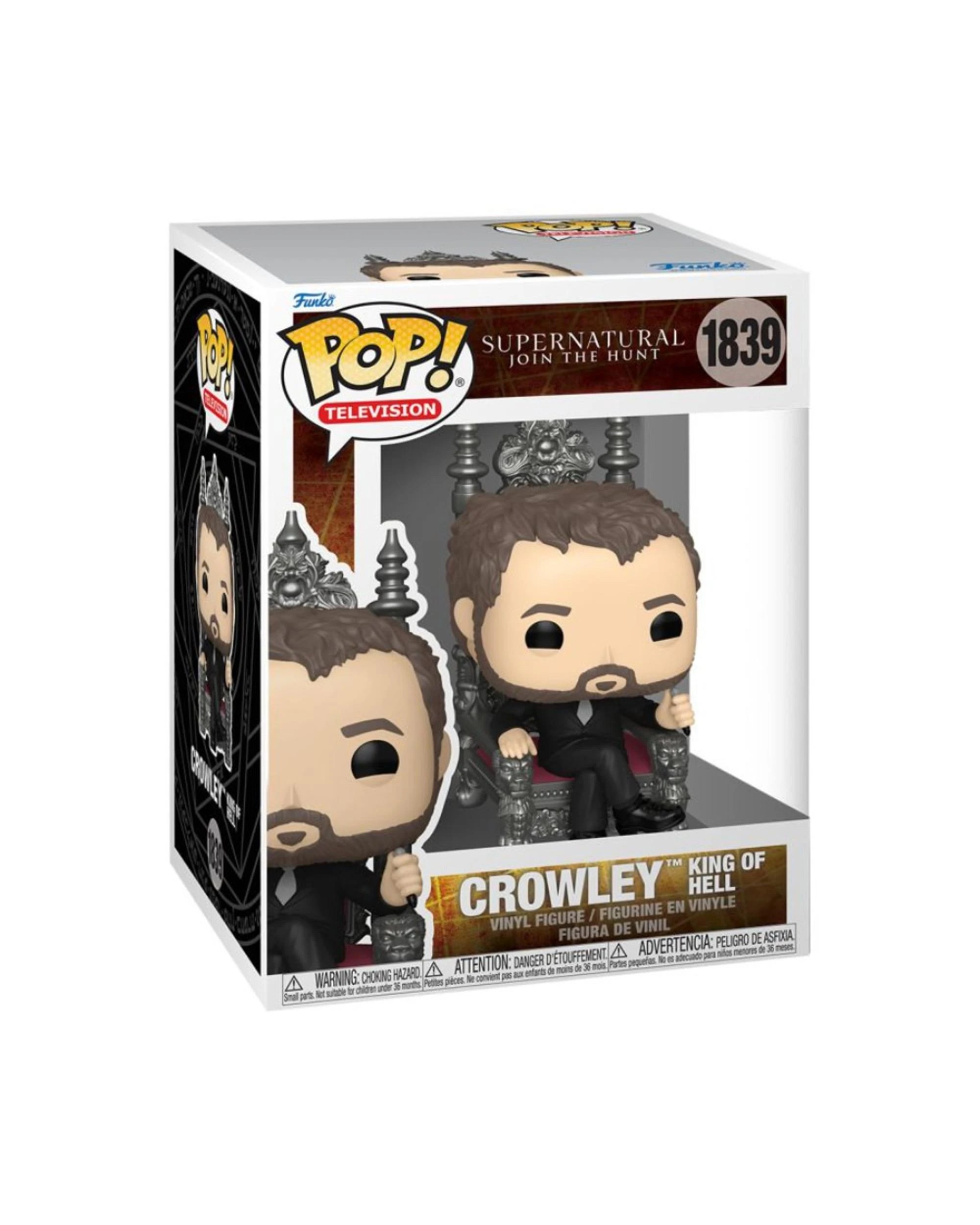 3 Supernatural Crowley King of Hell Funko POP! Premium Vinyl, 3 of 3