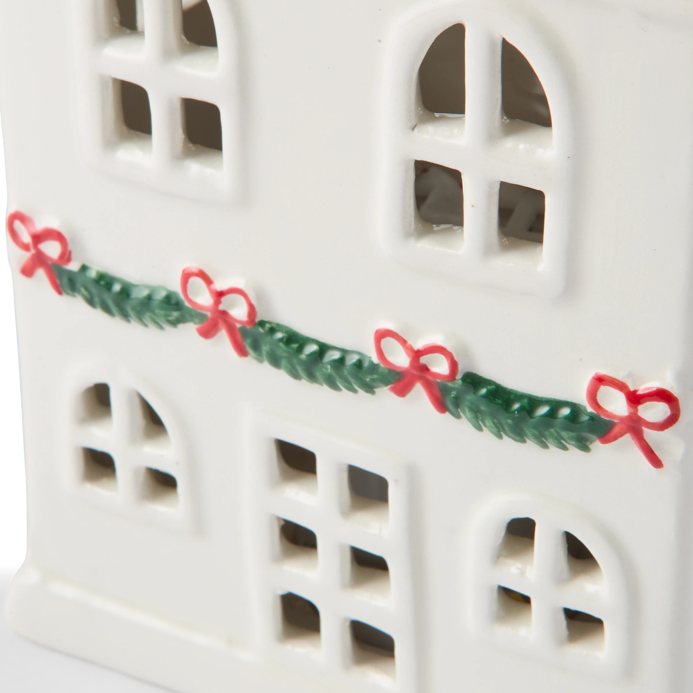 9 Light Up Ceramic House - Assorted, 9 of 10