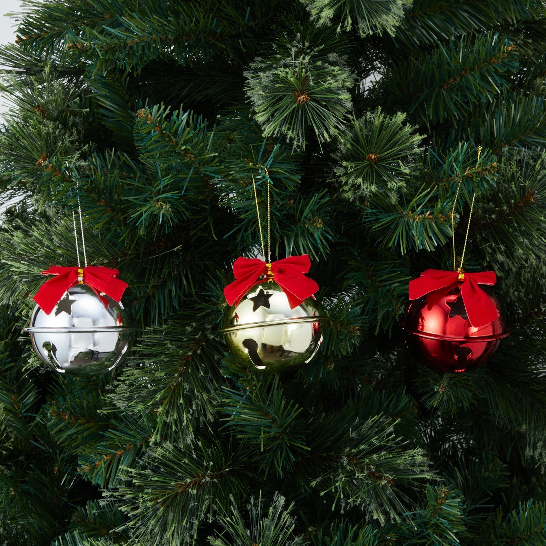 5 Christmas Bell Decoration - Assorted, 5 of 6