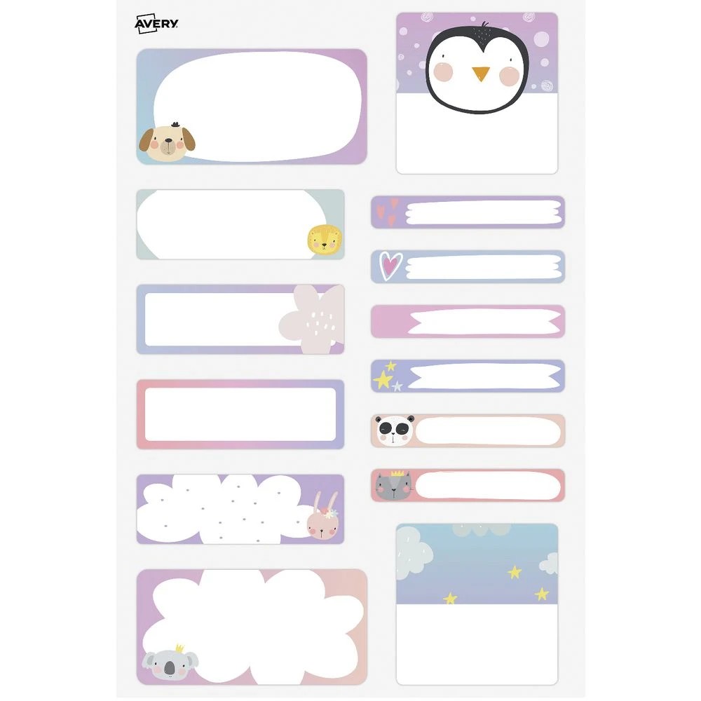 2 Avery Kids Dream Labels 42 Pack, 2 of 2