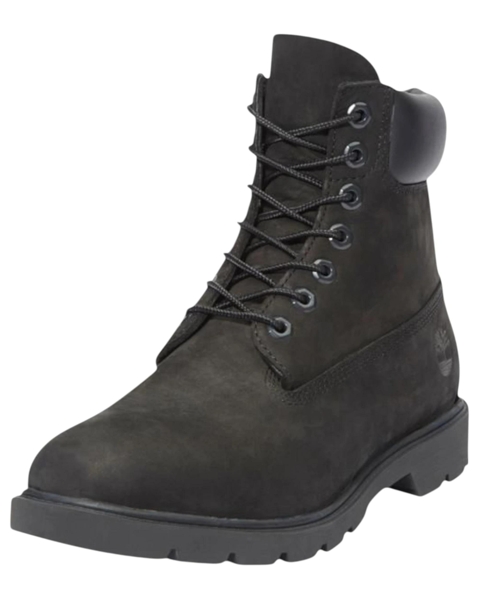 8 Timberland Mens 6-Inch Black Nubuck Classic Waterproof Boots BLACK NUBUCK, 8 of 8