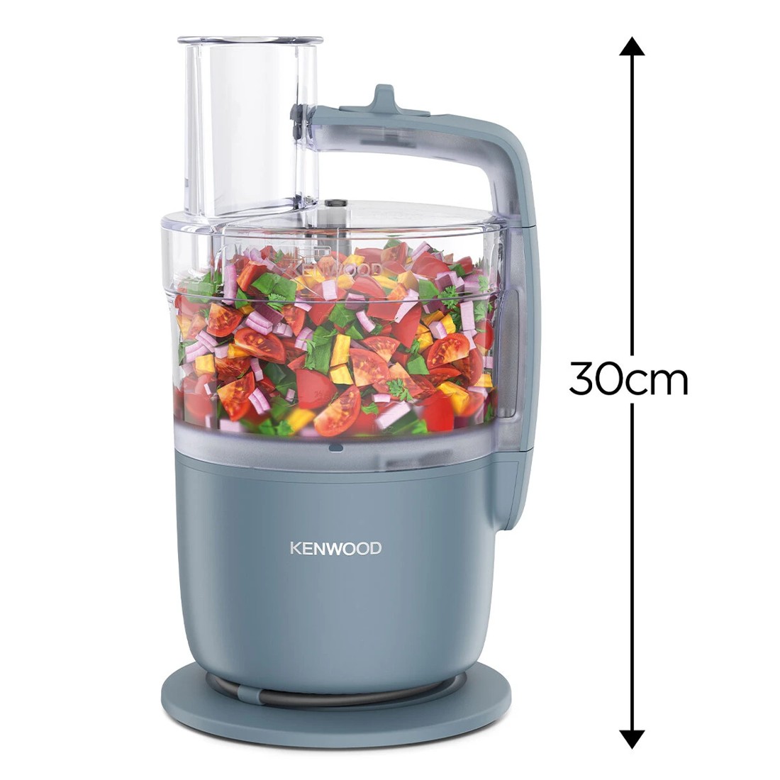 3 Kenwood MultiPro Go Food Processor Storm Blue, 3 of 5