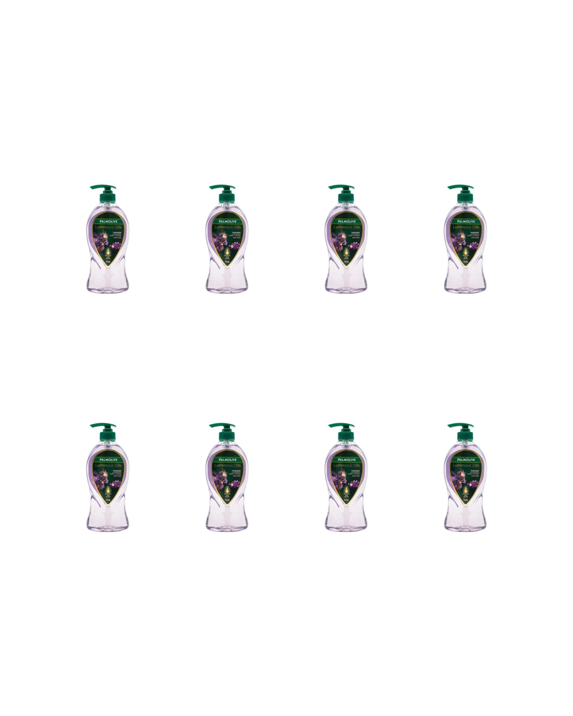 1 Palmolive Luminous Oils 8PK Body Wash 750ml Tasmanian Sweet Almond - Purple, 1 of 3
