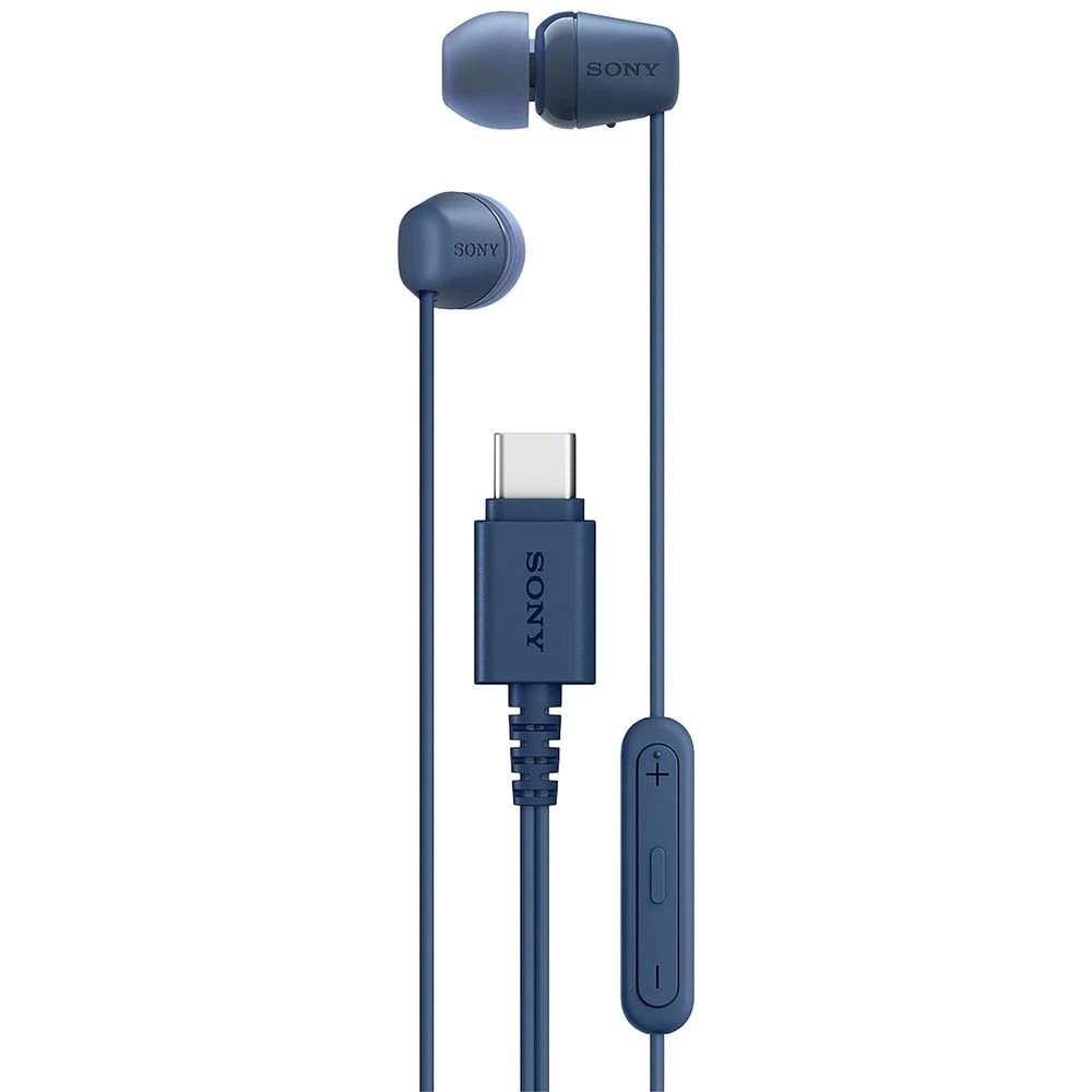 1 Sony IER-EX15C USB-C Earphones Blue, 1 of 1