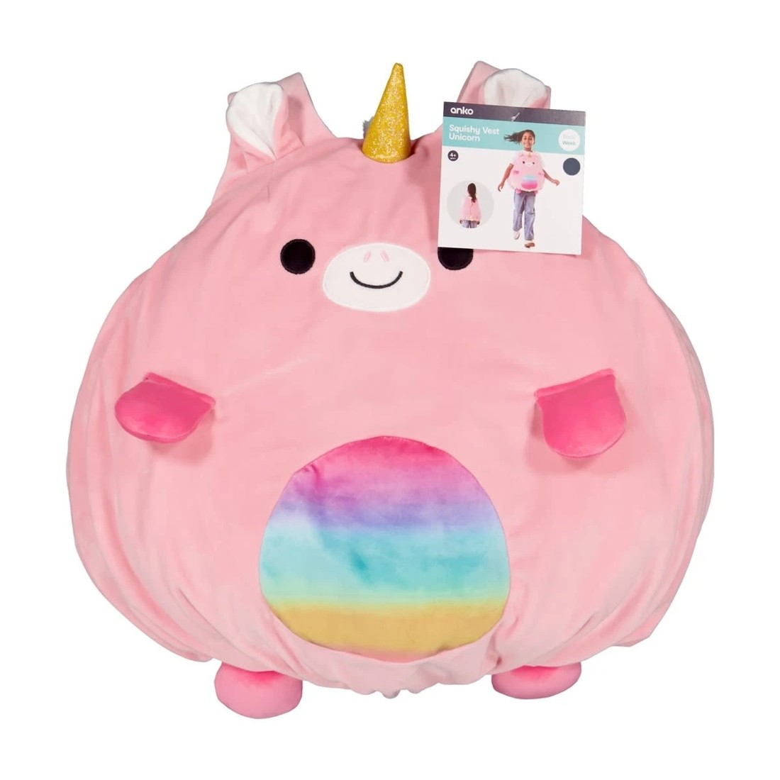 8 Squishy Vest - Unicorn, Ages 4+, 8 of 8