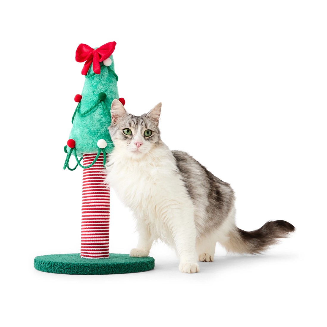 1 Christmas Tree Cat Scratcher, 1 of 9