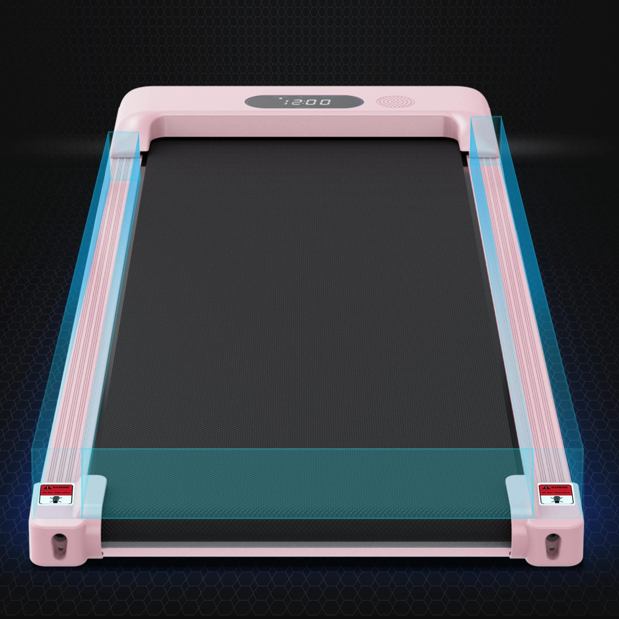 7 Black Lord Treadmill Electric Walking Pad Home Office Gym Fitness Remote Control - Pink, 7 of 9