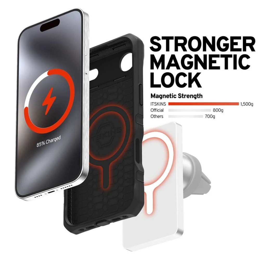 5 Itskins Supreme R Case iPhone 17 Air Black, 5 of 5