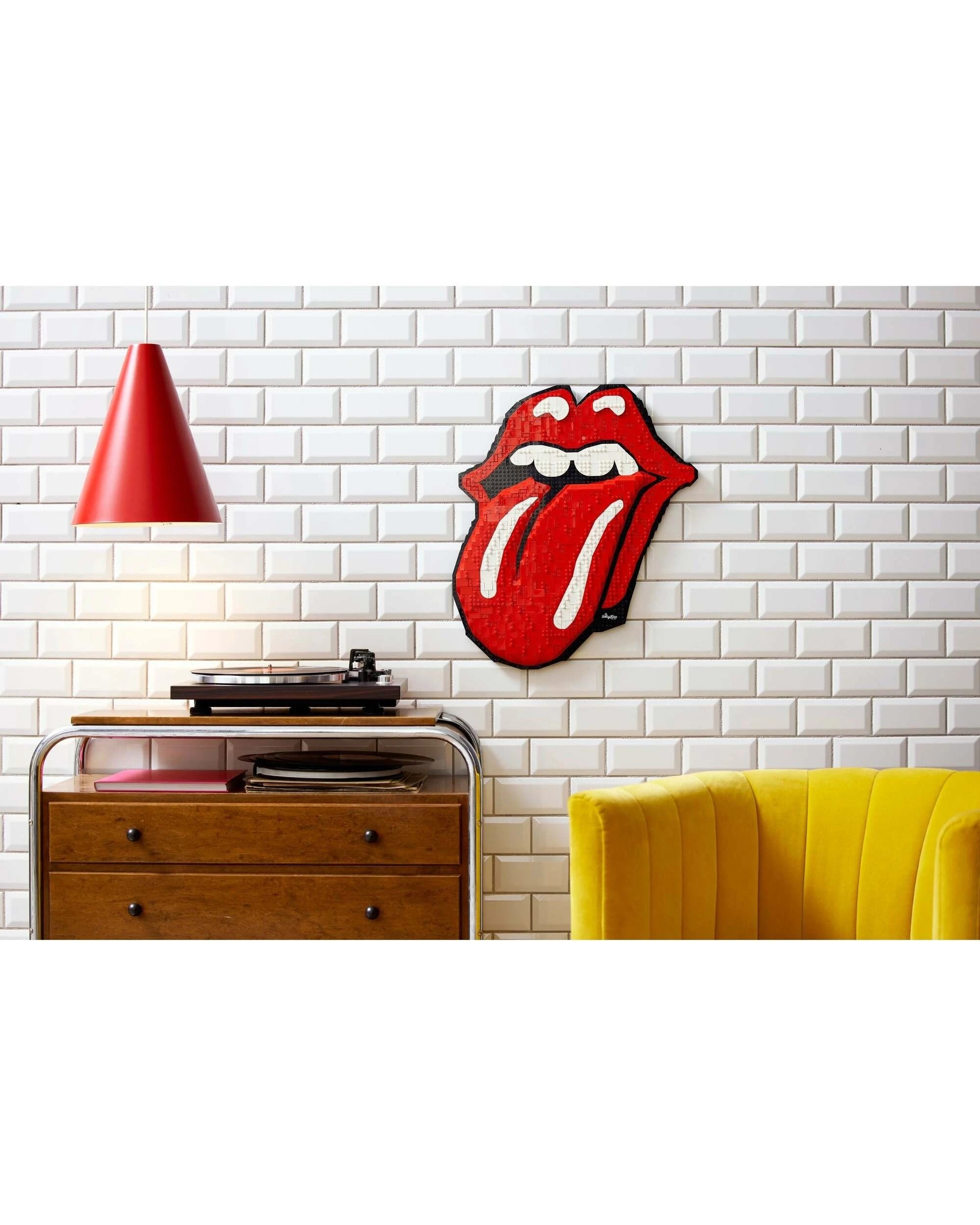 2 LEGO 31206 Rolling Stones Logo Art Set, 2 of 3