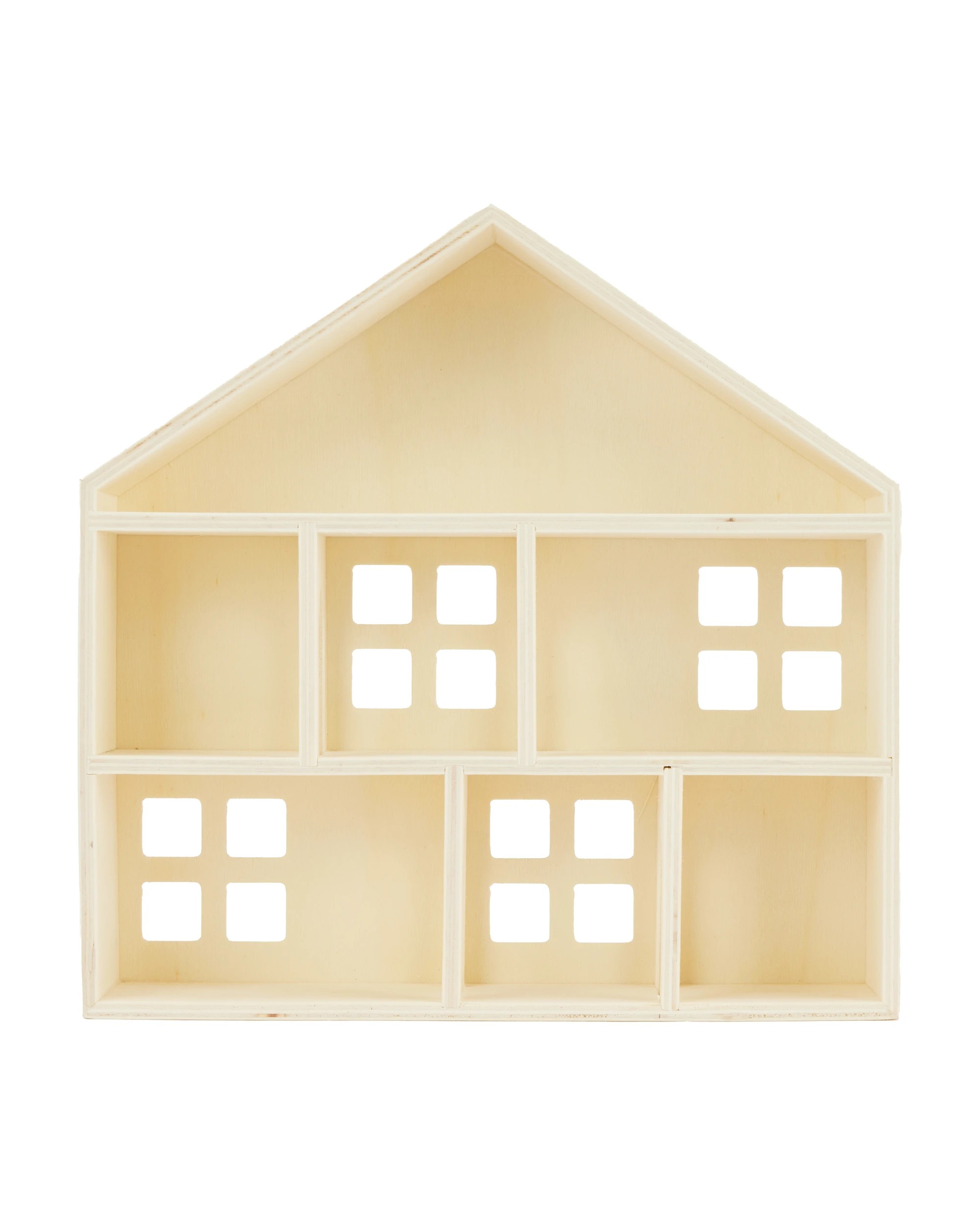 1 Wood Doll House, 1 of 5